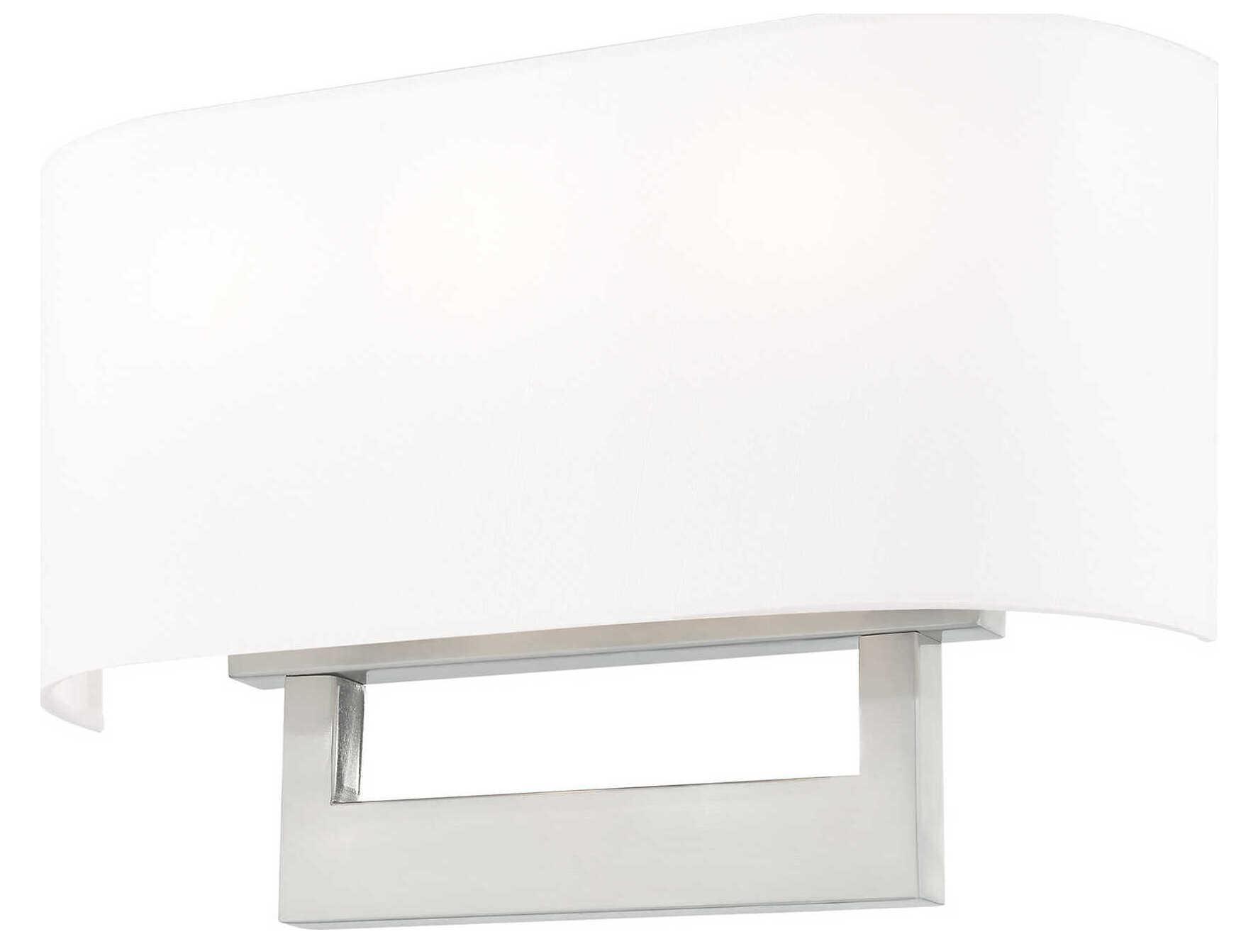 Livex Lighting Hayworth 3-Light Brushed Nickel Wall Sconce