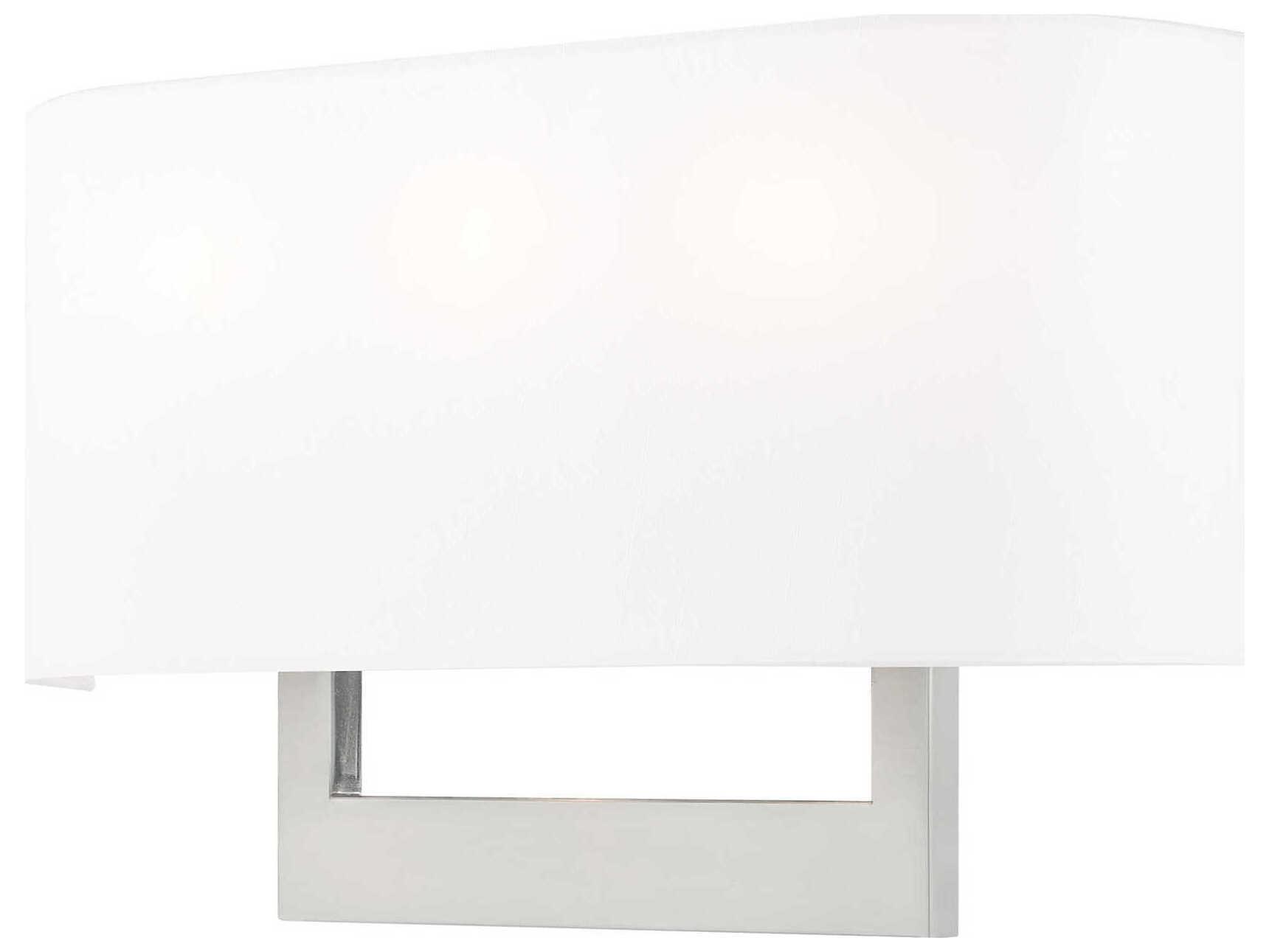 Livex Lighting Hayworth 3-Light Brushed Nickel Wall Sconce