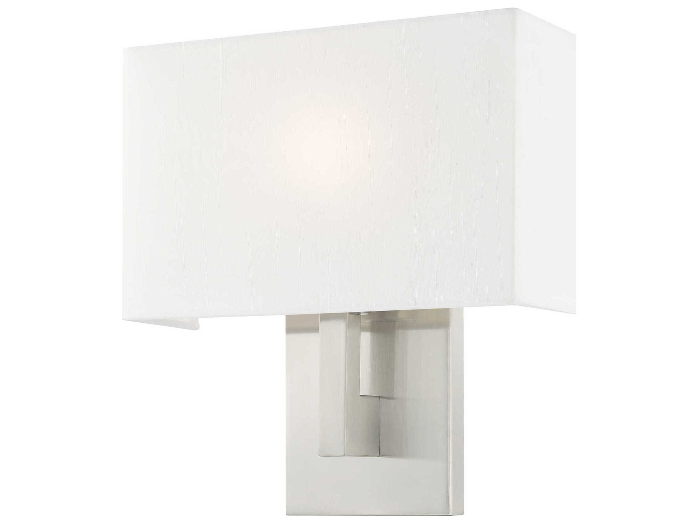 Livex Lighting Hayworth 1-Light Brushed Nickel Wall Sconce
