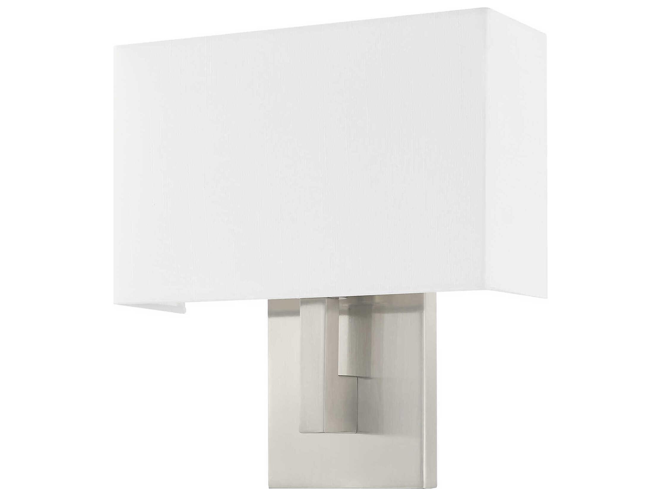 Livex Lighting Hayworth 1-Light Brushed Nickel Wall Sconce