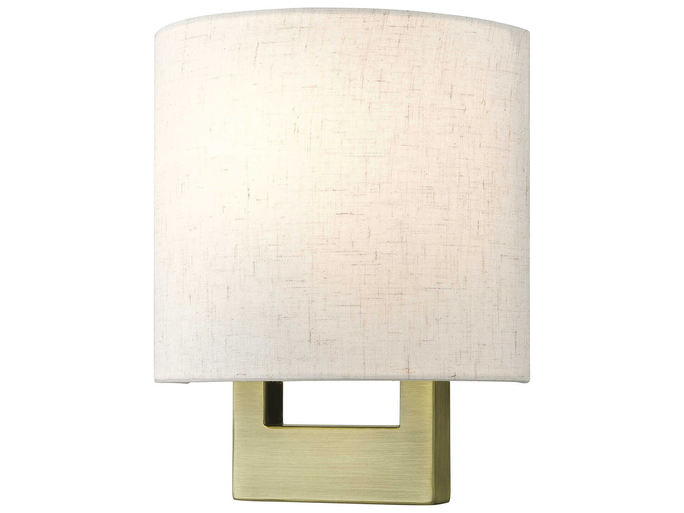 Livex Lighting Petite 1-Light Antique Brass Wall Sconce