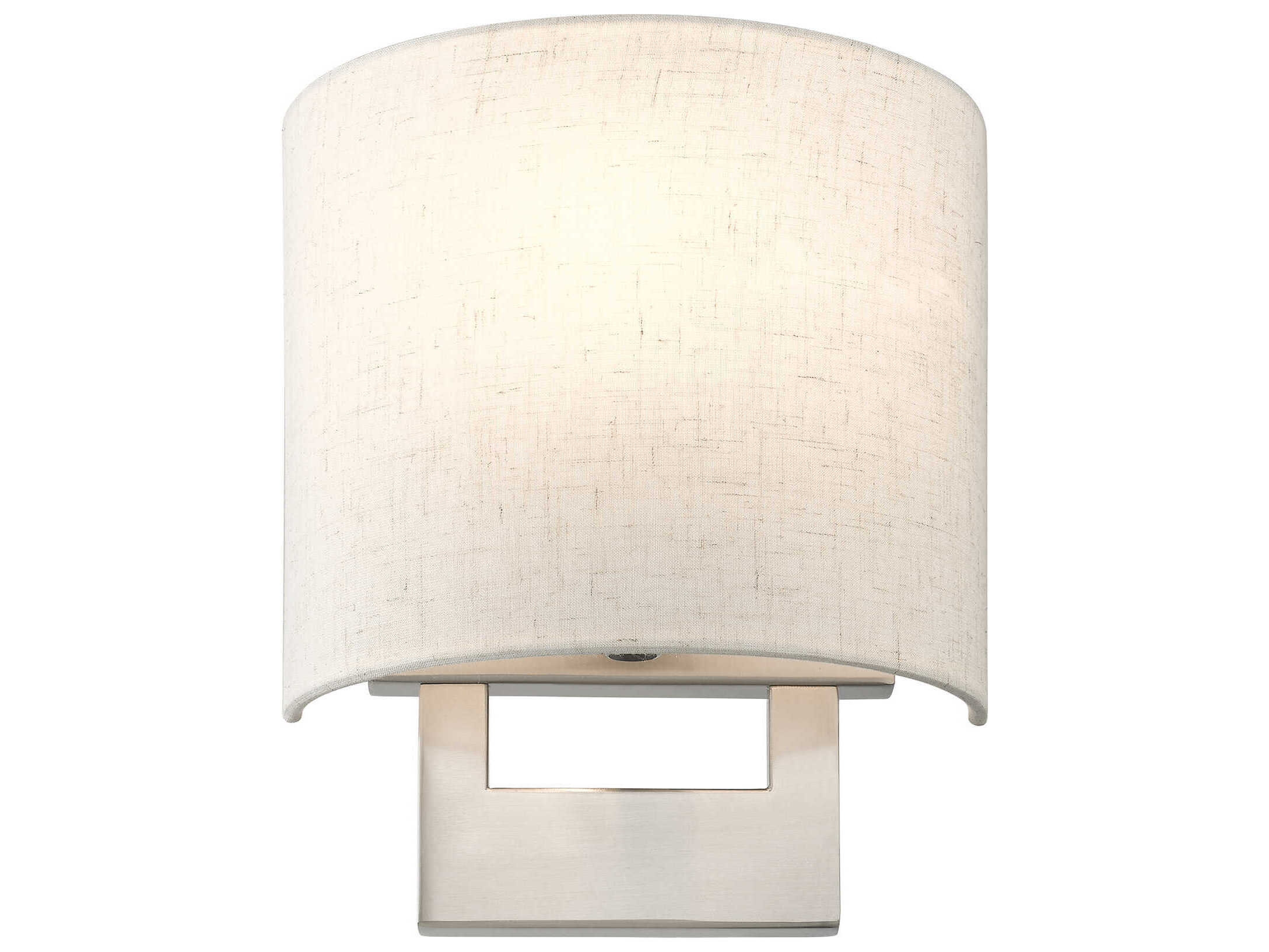 Livex Lighting Petite 1-Light Brushed Nickel Wall Sconce