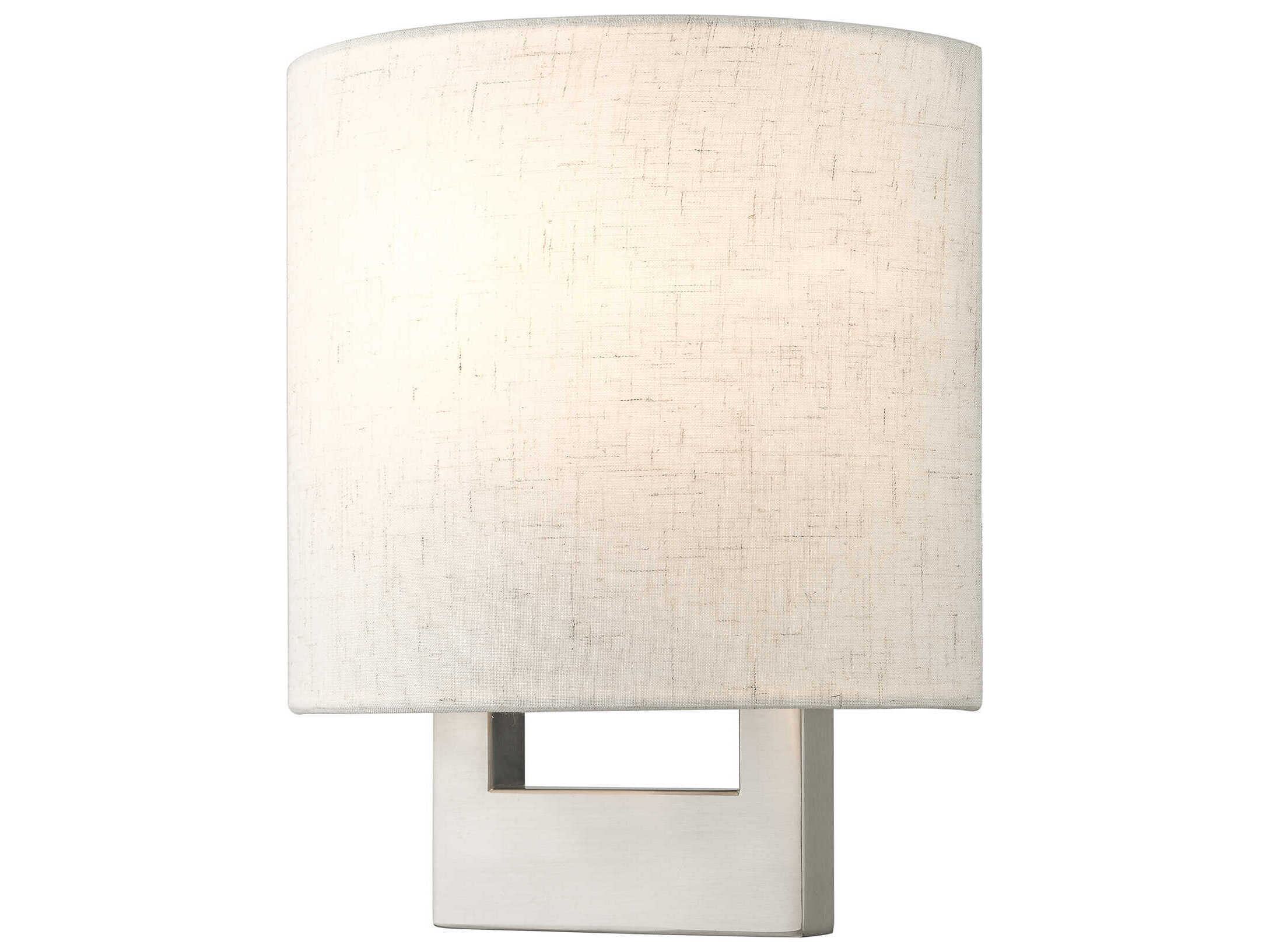 Livex Lighting Petite 1-Light Brushed Nickel Wall Sconce