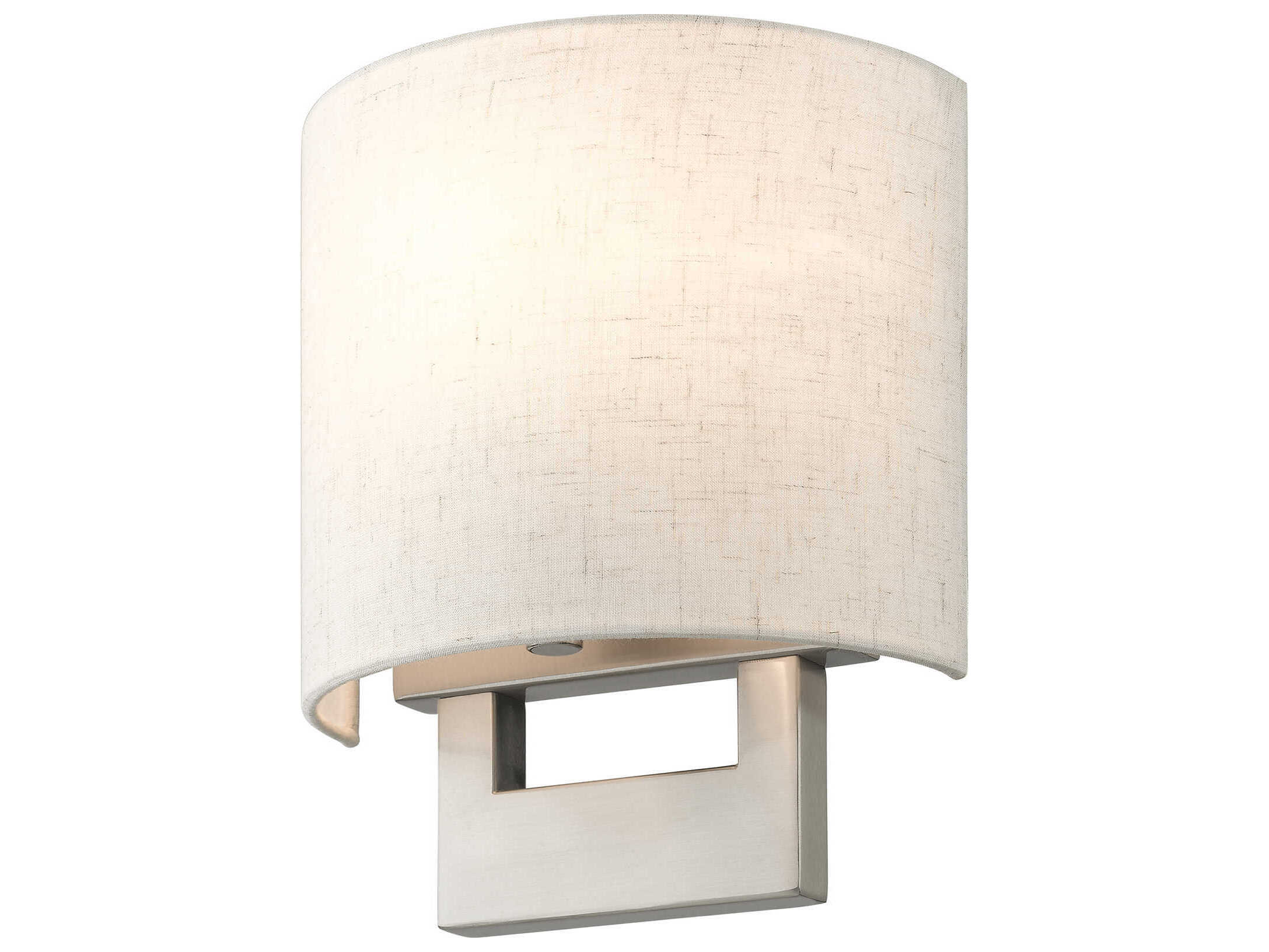 Livex Lighting Petite 1-Light Brushed Nickel Wall Sconce
