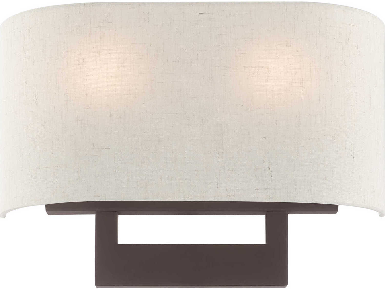 Livex Lighting Hayworth 2-Light Bronze Wall Sconce