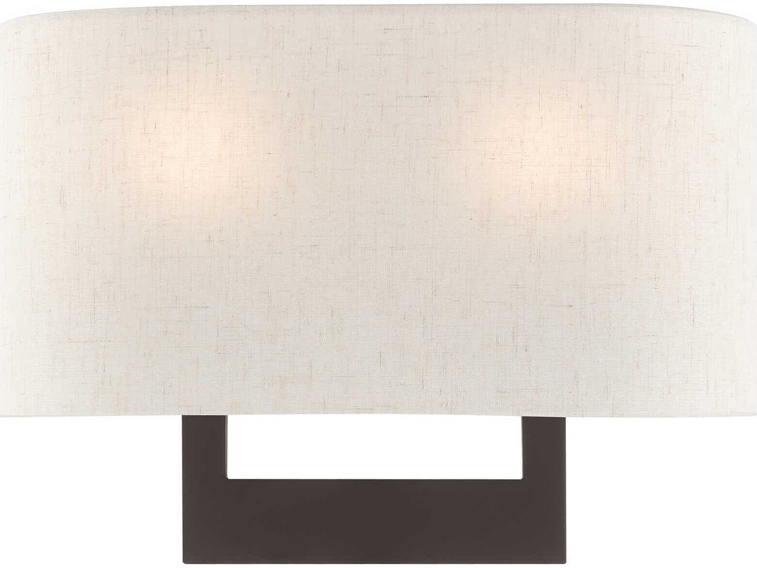 Livex Lighting Hayworth 2-Light Bronze Wall Sconce