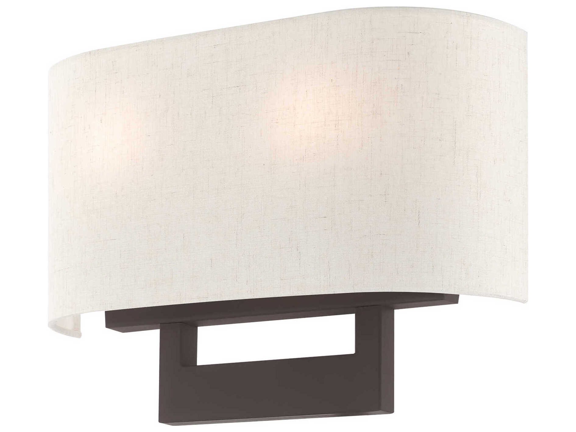 Livex Lighting Hayworth 2-Light Bronze Wall Sconce