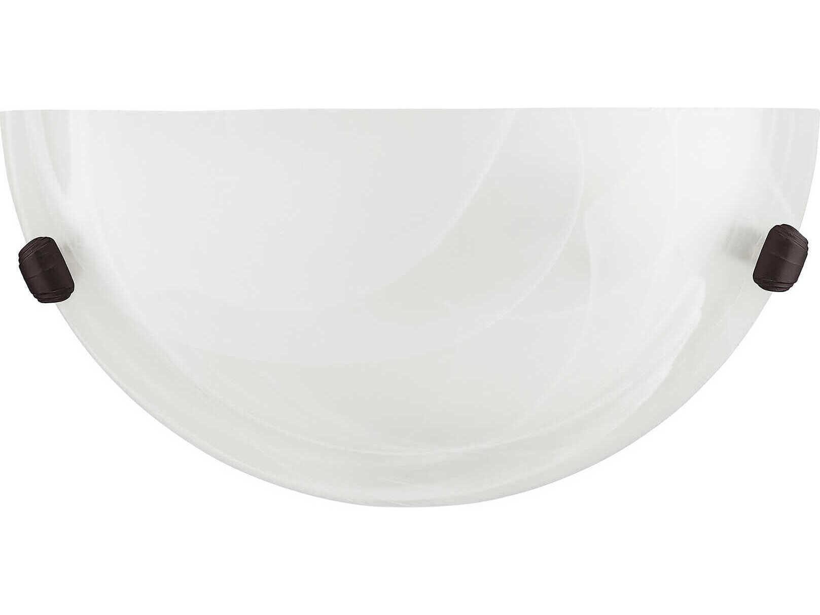 Livex Lighting Oasis 1-Light Bronze Glass Wall Sconce