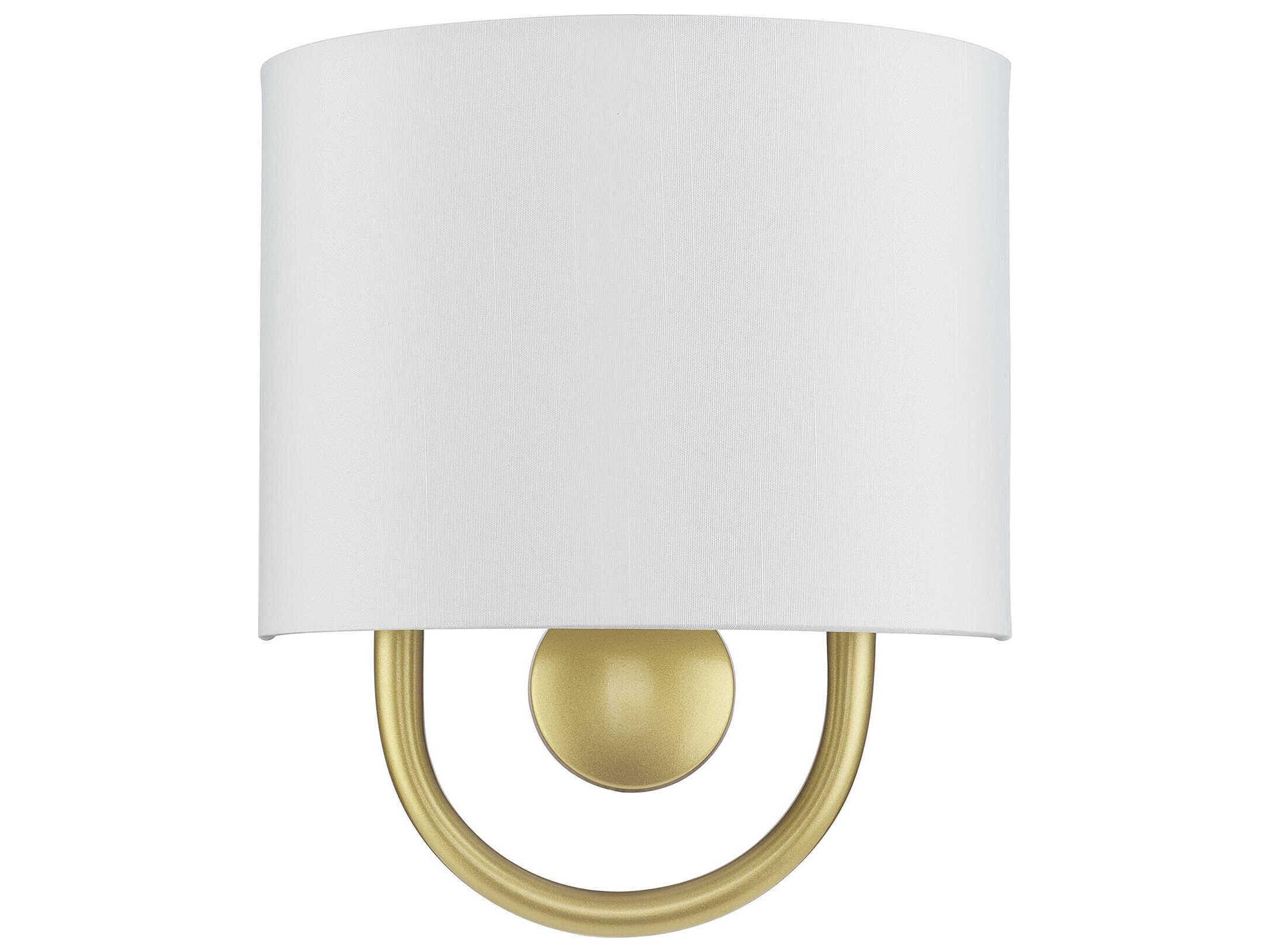 Livex Lighting Stratton 1-Light Soft Gold Wall Sconce