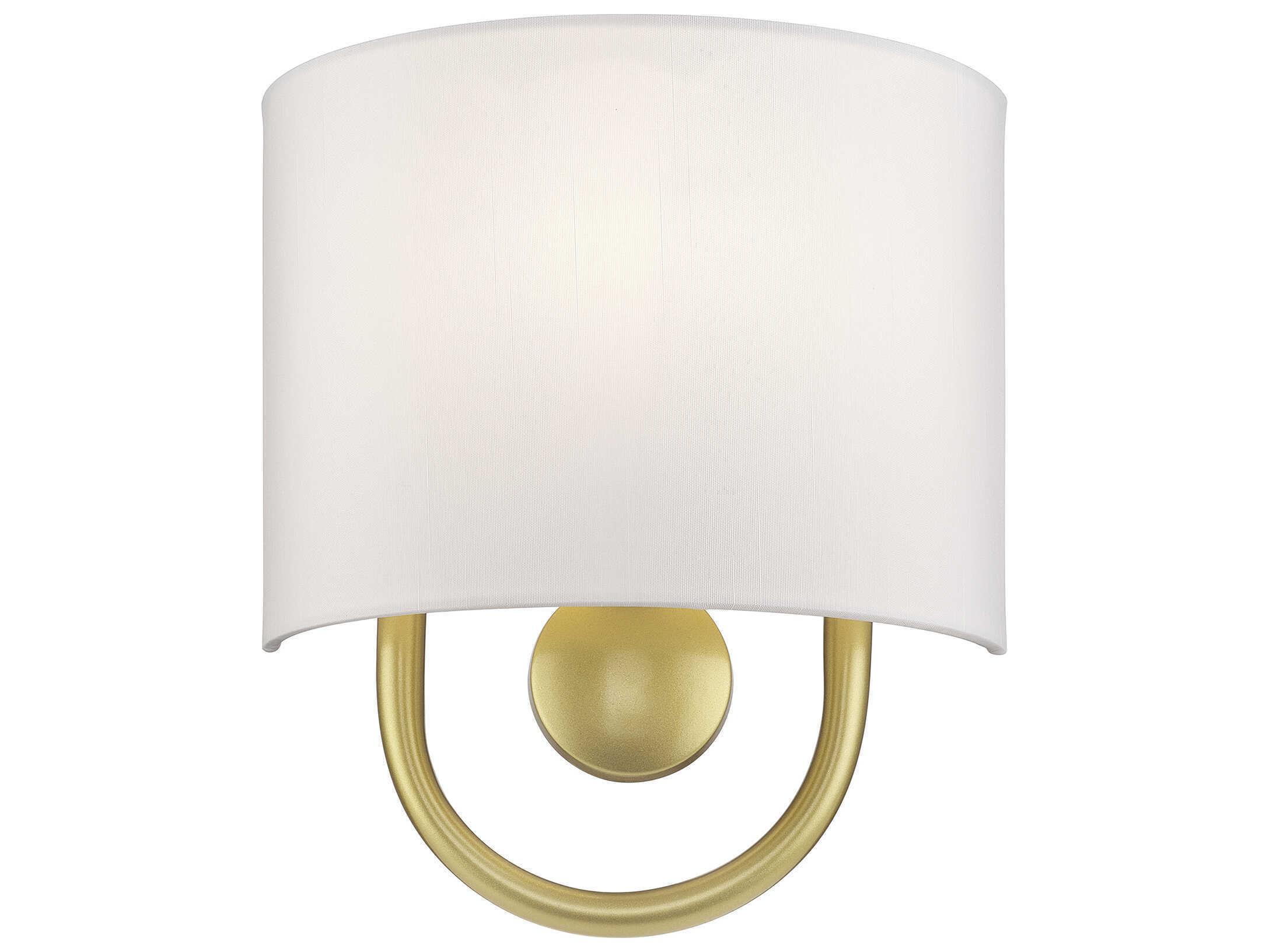 Livex Lighting Stratton 1-Light Soft Gold Wall Sconce