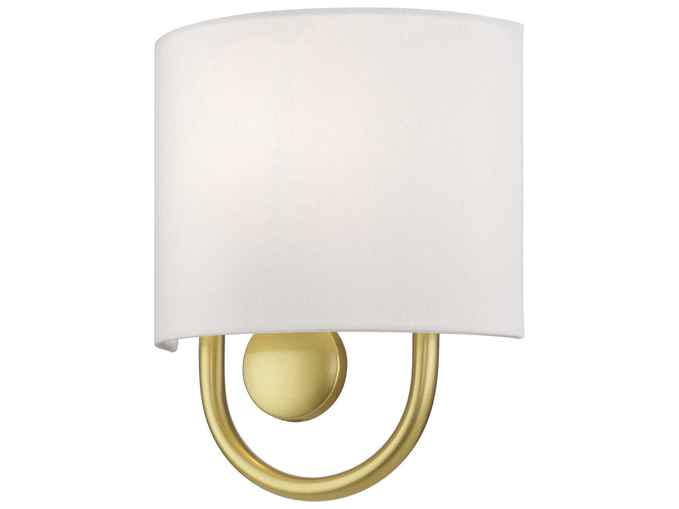 Livex Lighting Stratton 1-Light Soft Gold Wall Sconce