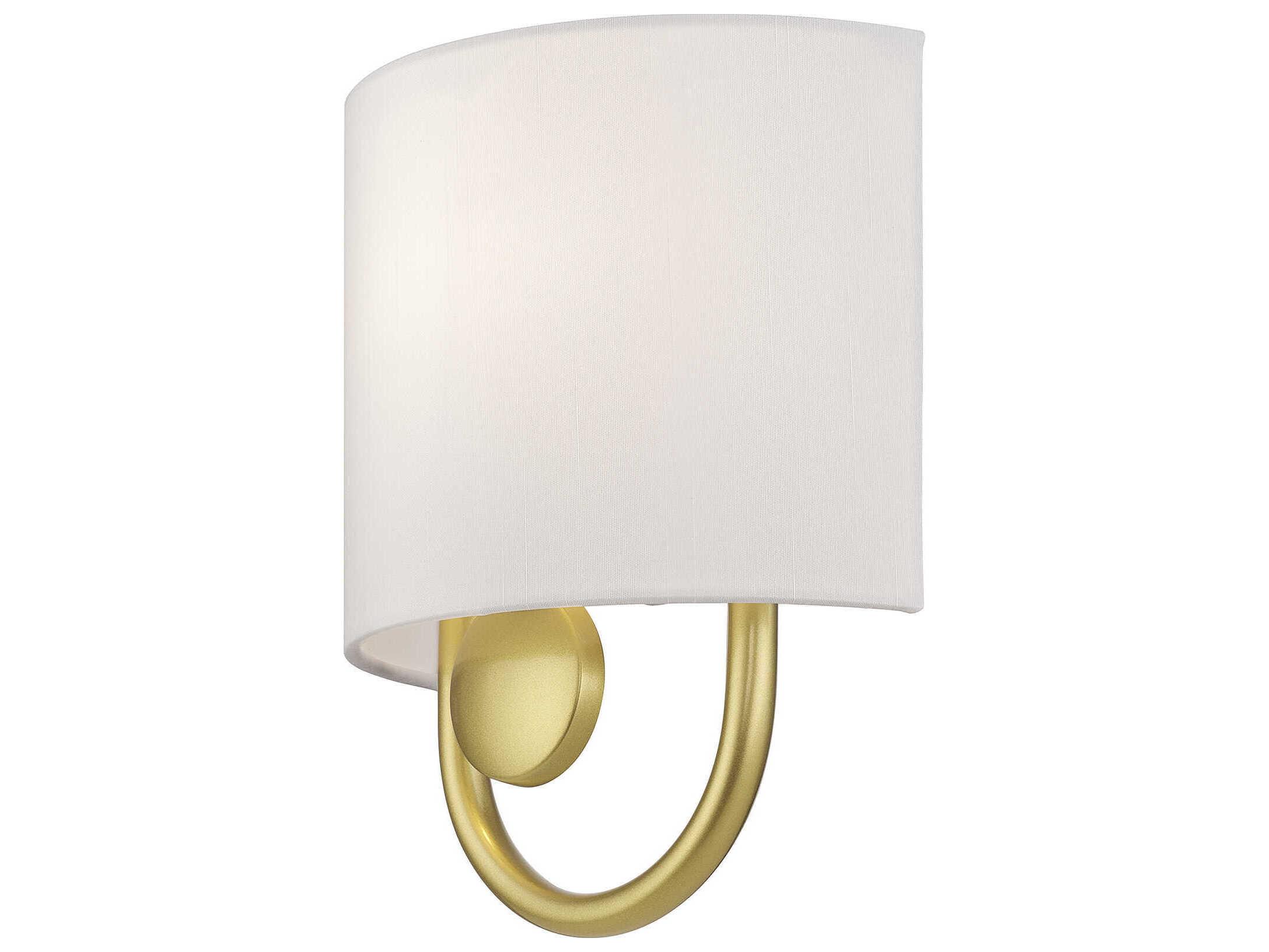 Livex Lighting Stratton 1-Light Soft Gold Wall Sconce