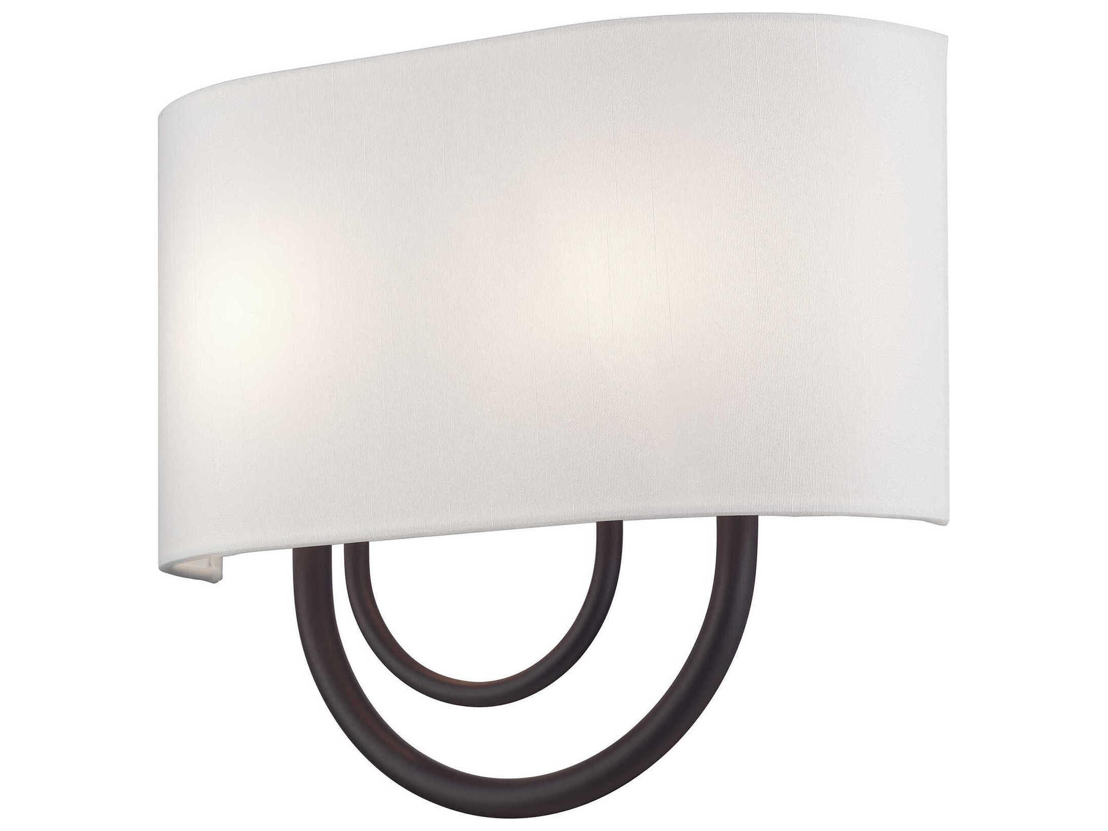 Livex Lighting Stratton 2-Light Bronze Wall Sconce