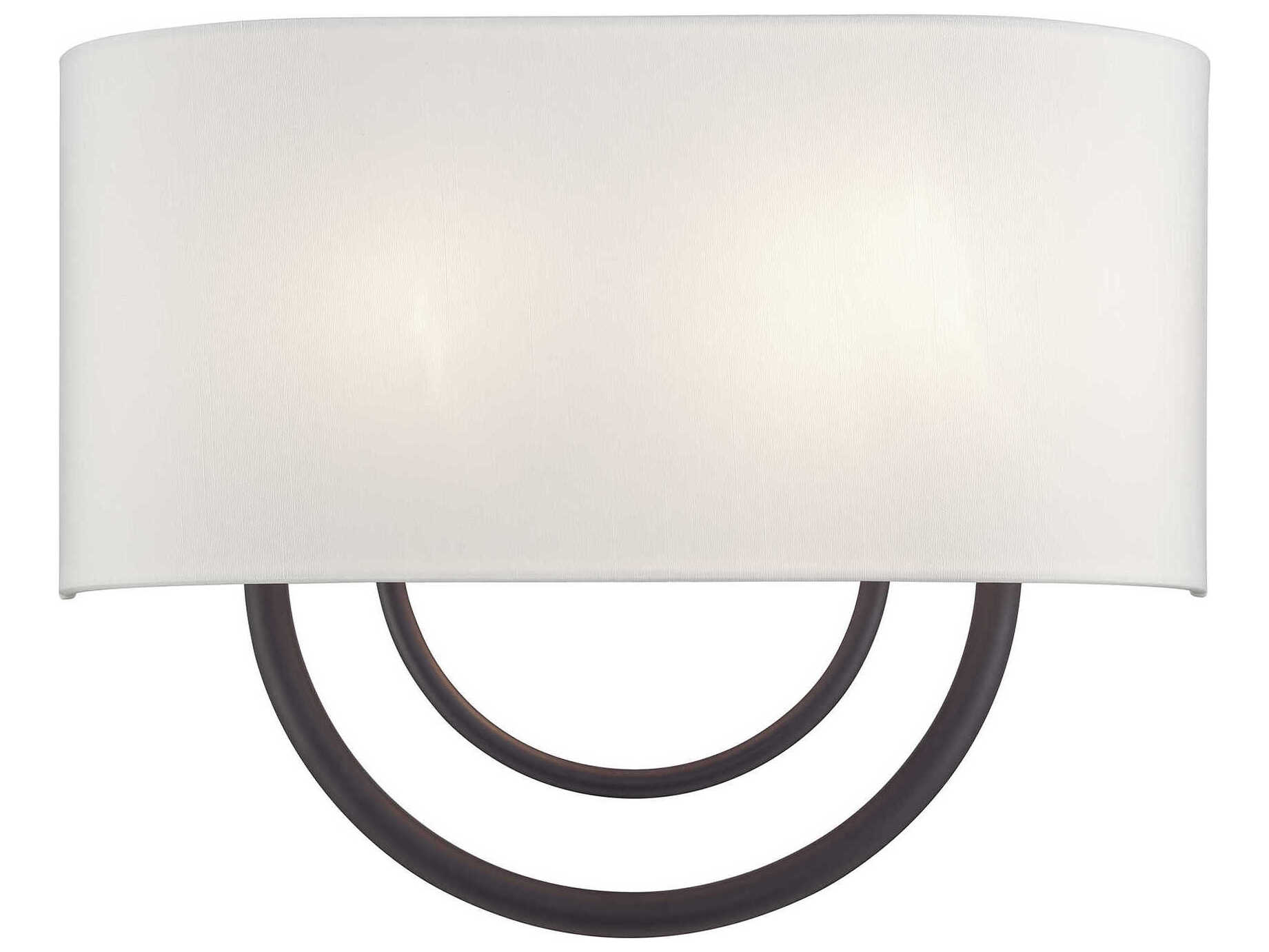 Livex Lighting Stratton 2-Light Bronze Wall Sconce