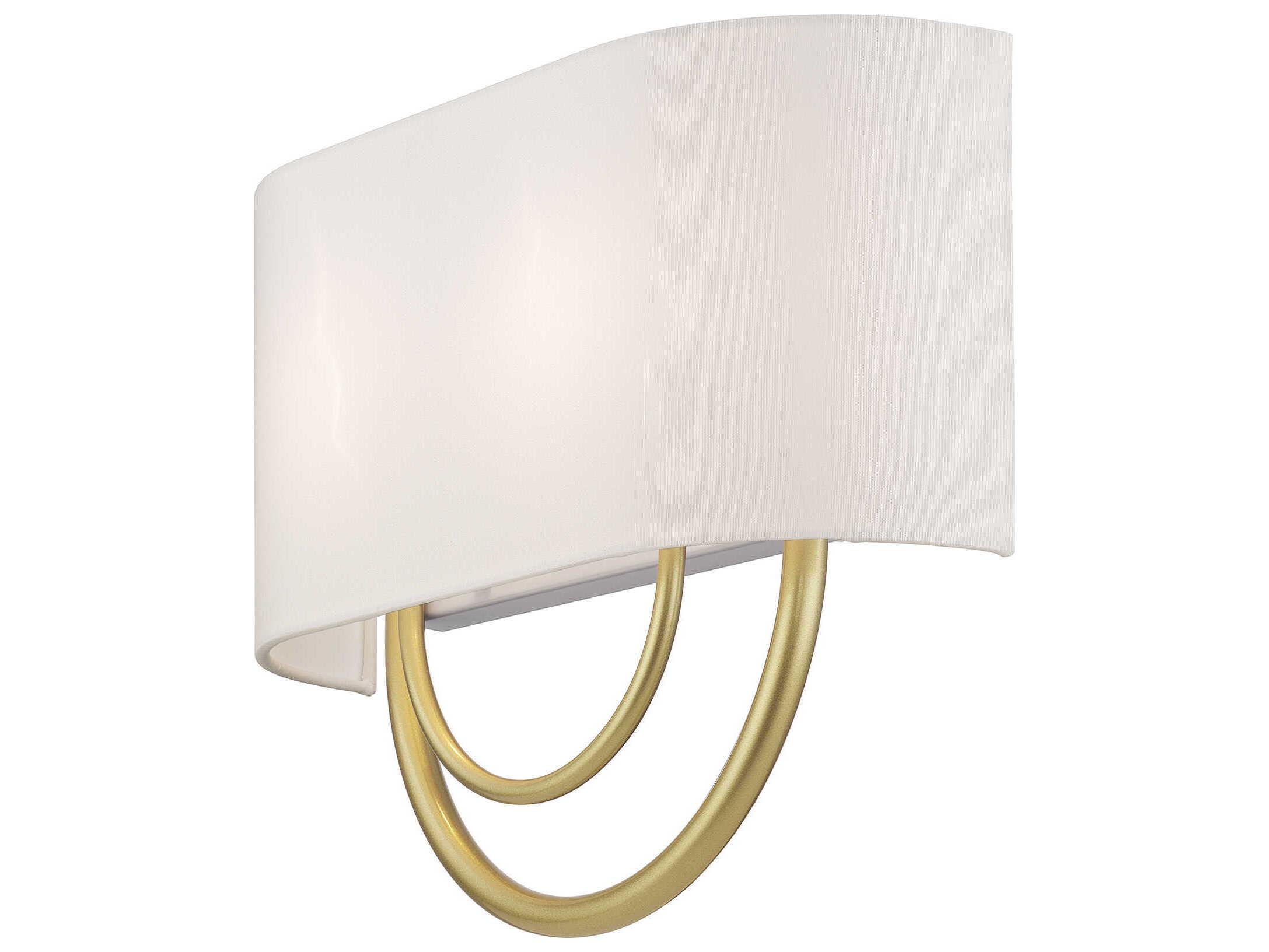 Livex Lighting Stratton 2-Light Soft Gold Wall Sconce