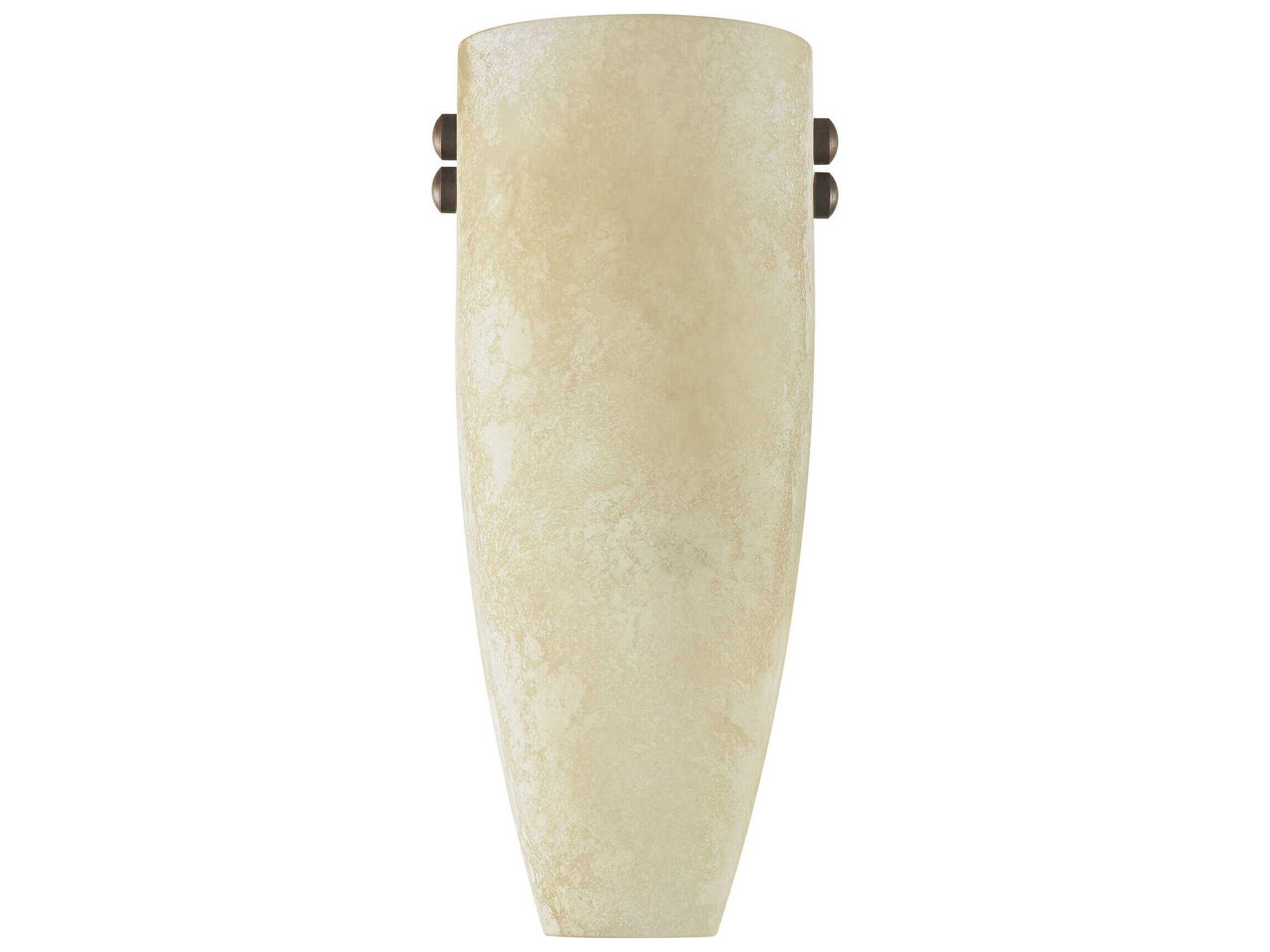 Livex Lighting Coronado 1-Light Imperial Bronze Glass Wall Sconce