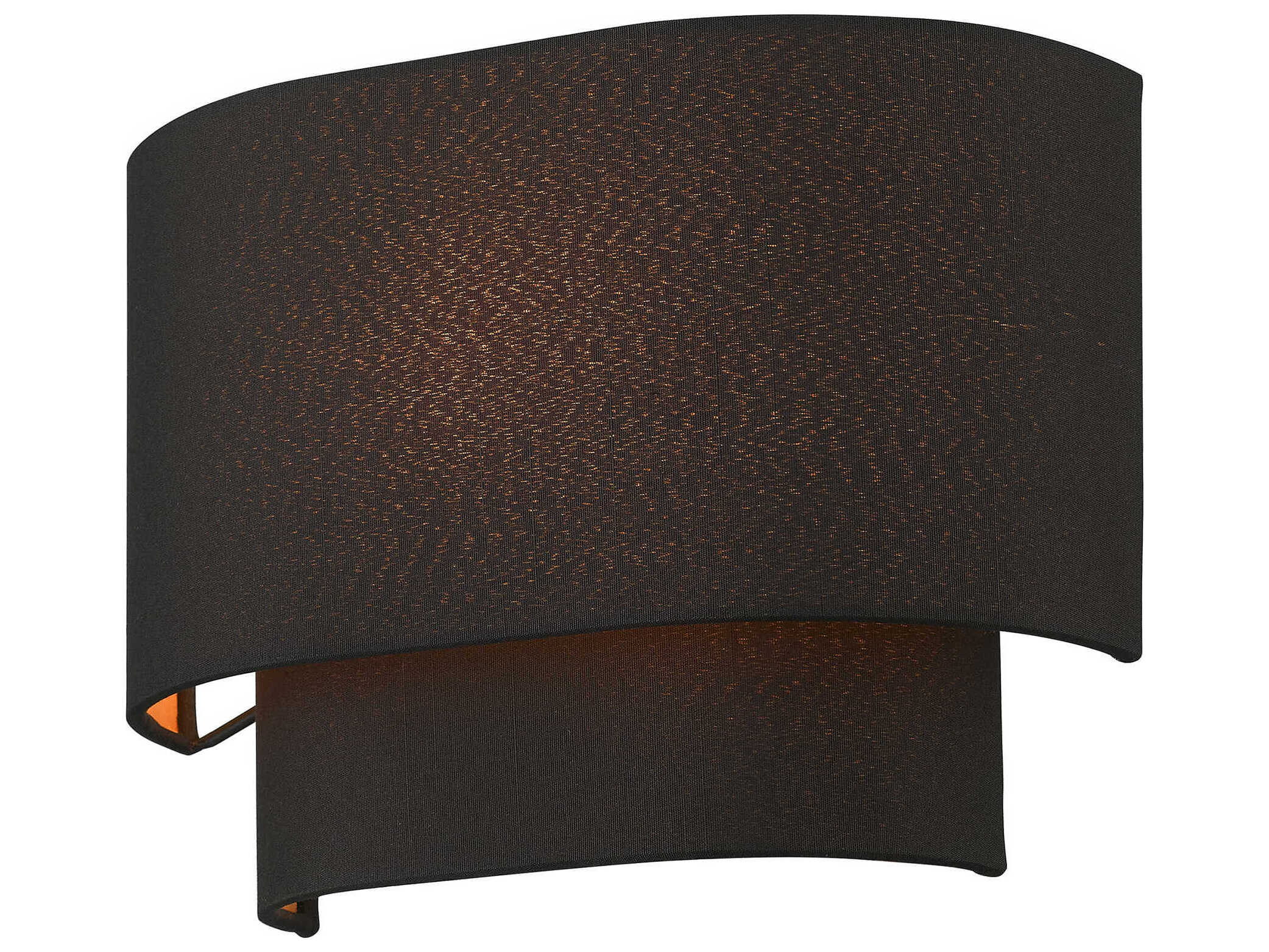 Livex Lighting Sentosa 1-Light Black Wall Sconce