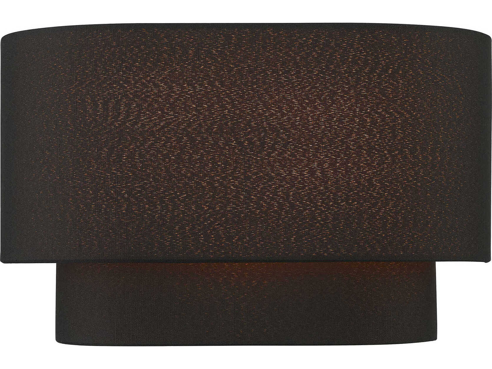 Livex Lighting Sentosa 2-Light Black Wall Sconce