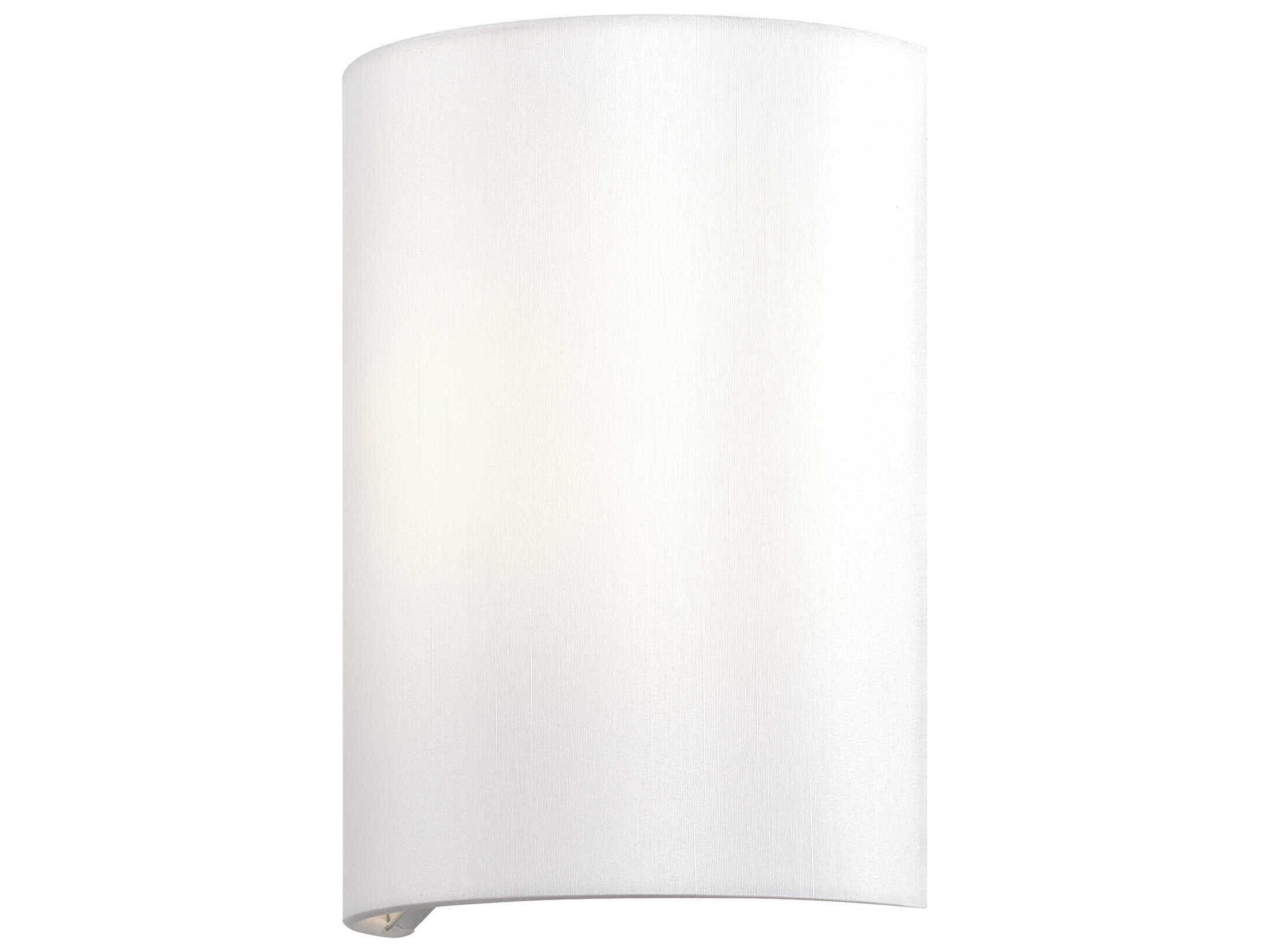 Livex Lighting Meridian 1-Light Shiny White Wall Sconce