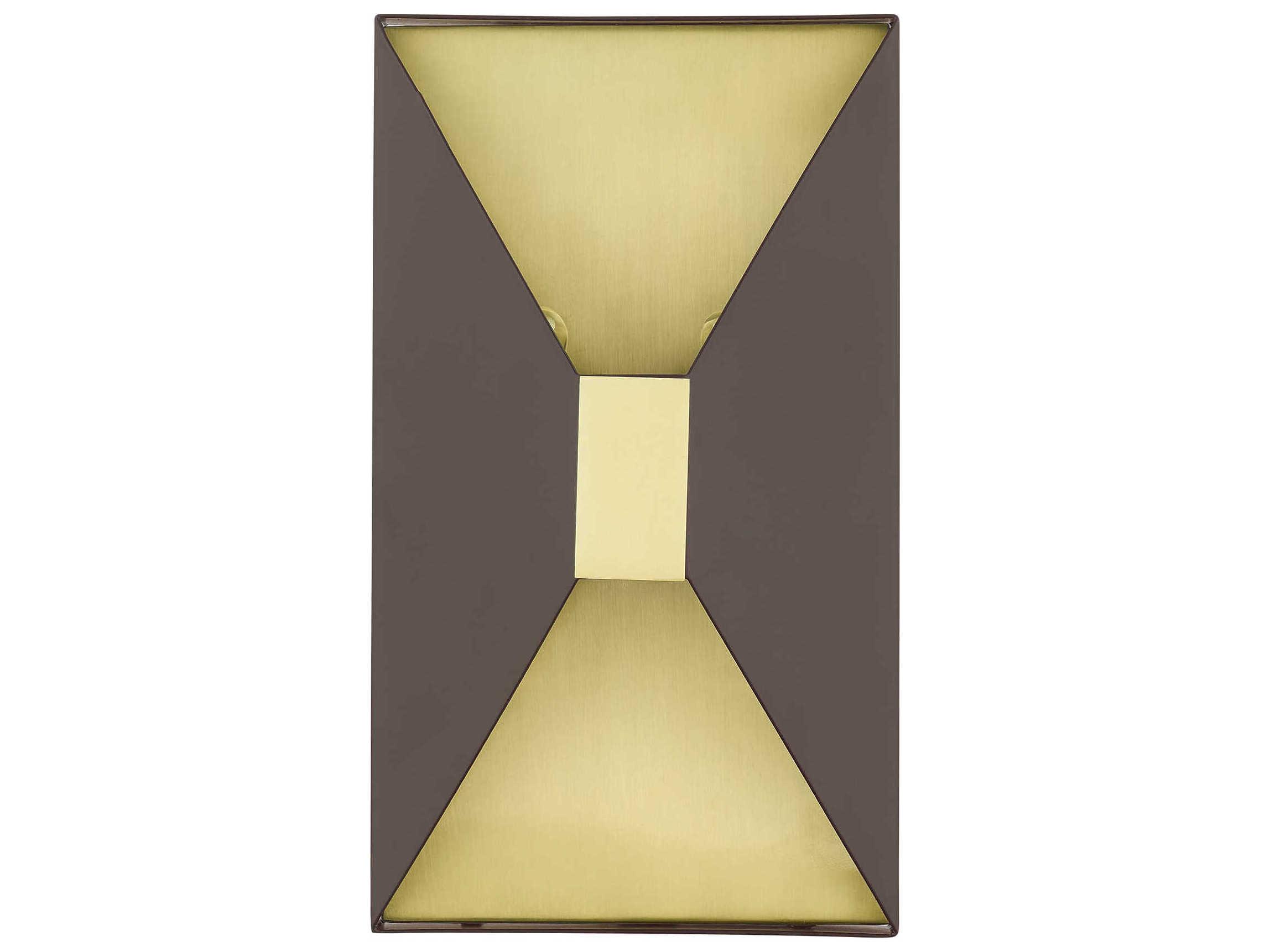 Livex Lighting Lexford 2-Light Bronze Wall Sconce