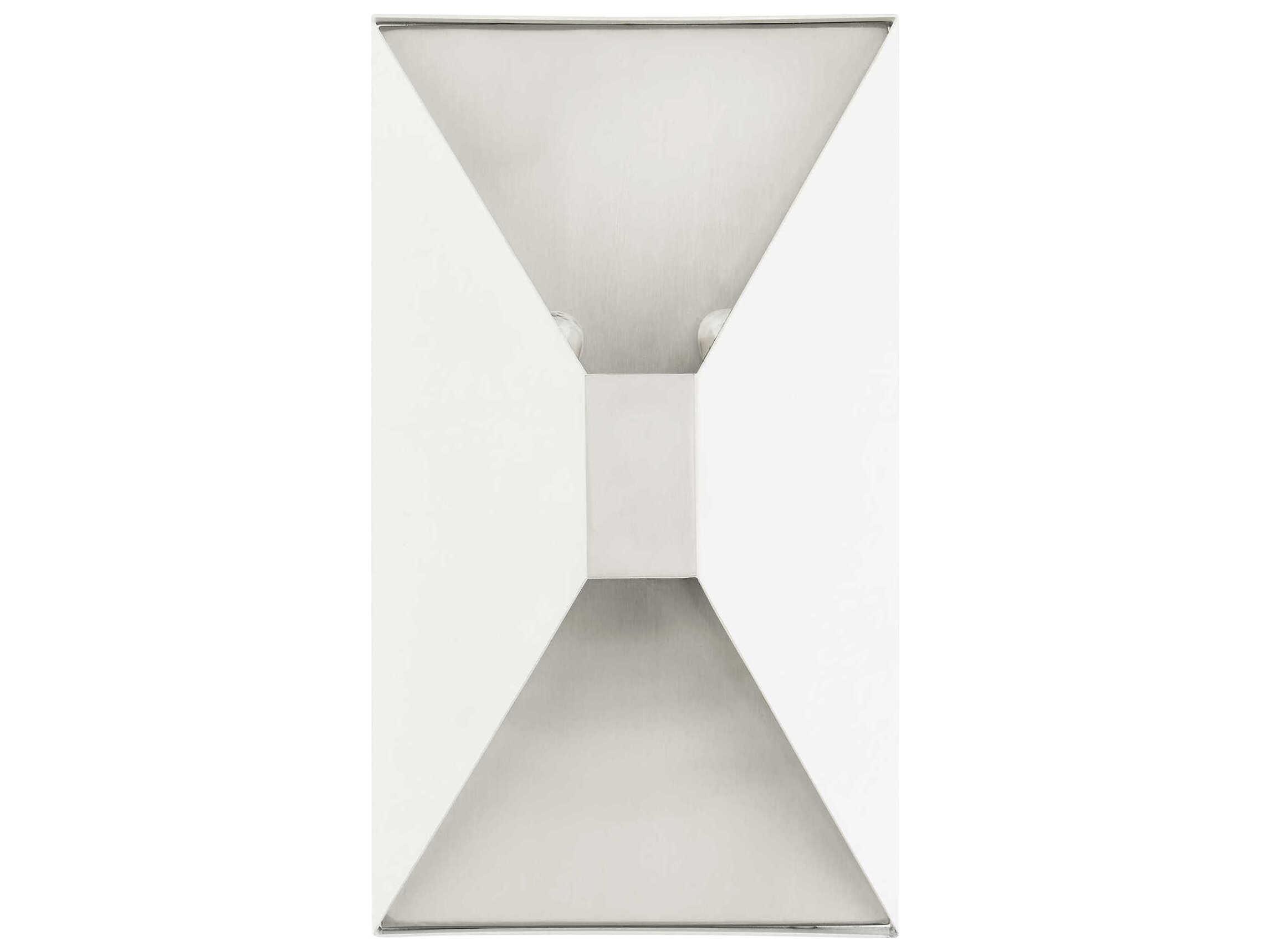 Livex Lighting Lexford 2-Light Textured White Wall Sconce