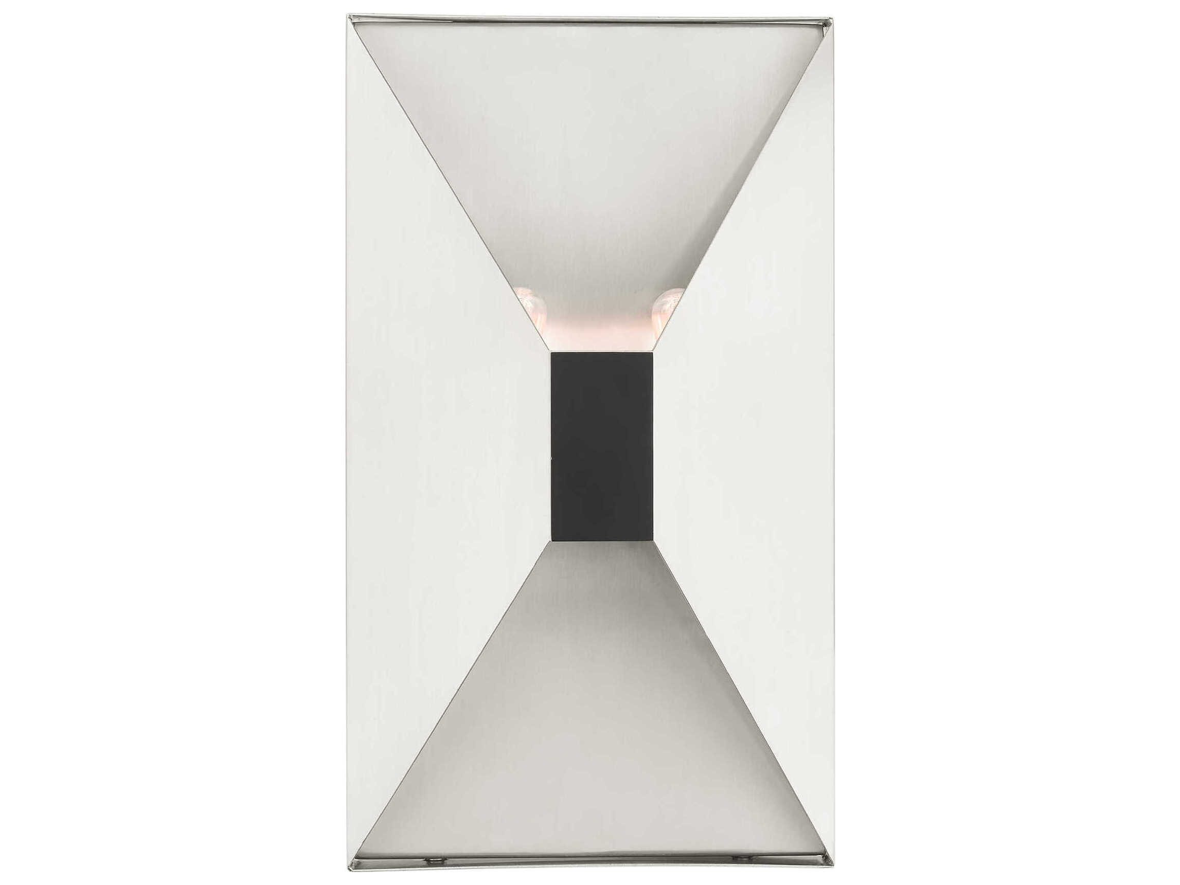 Livex Lighting Lexford 2-Light Brushed Nickel Wall Sconce