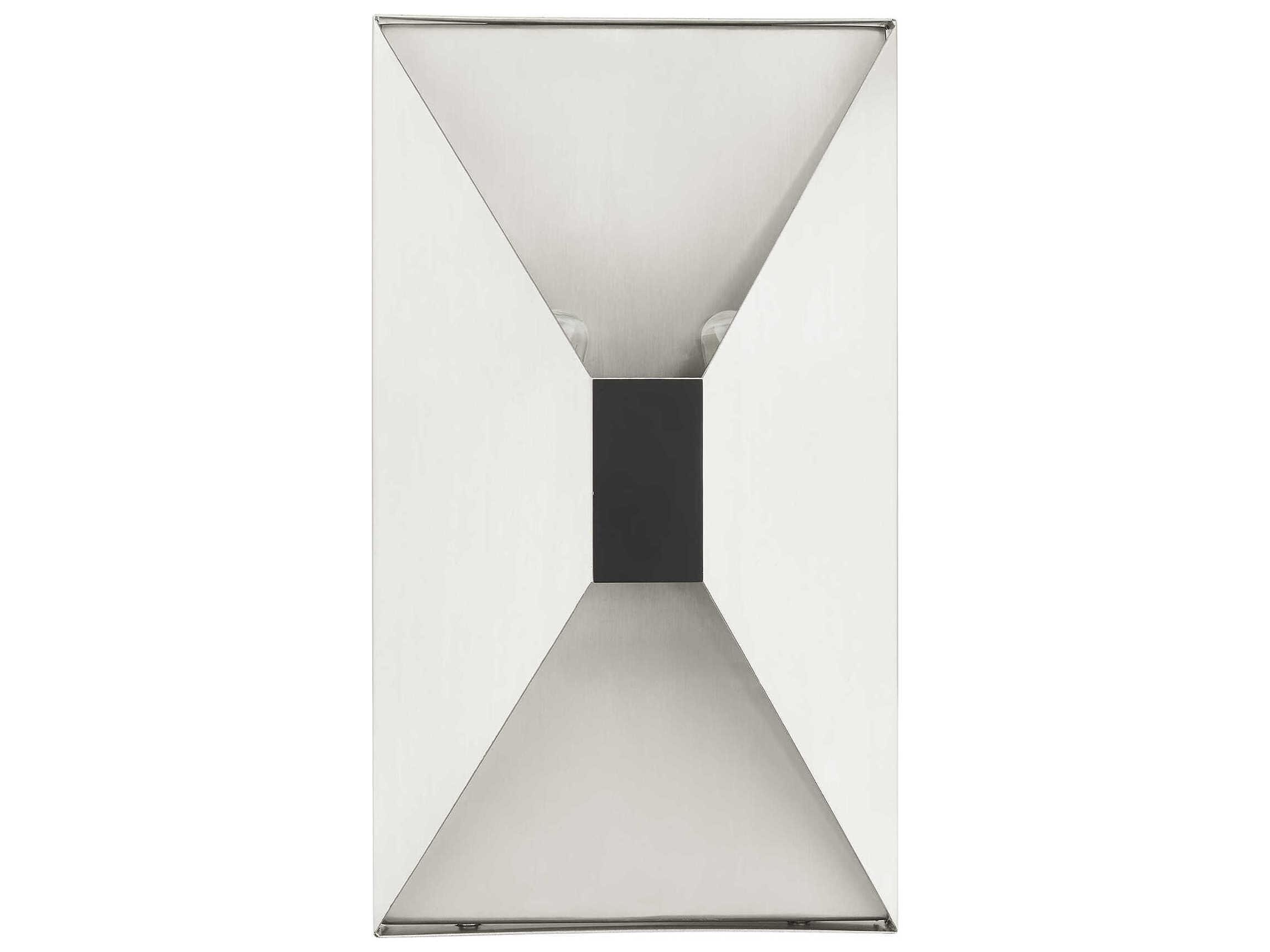 Livex Lighting Lexford 2-Light Brushed Nickel Wall Sconce