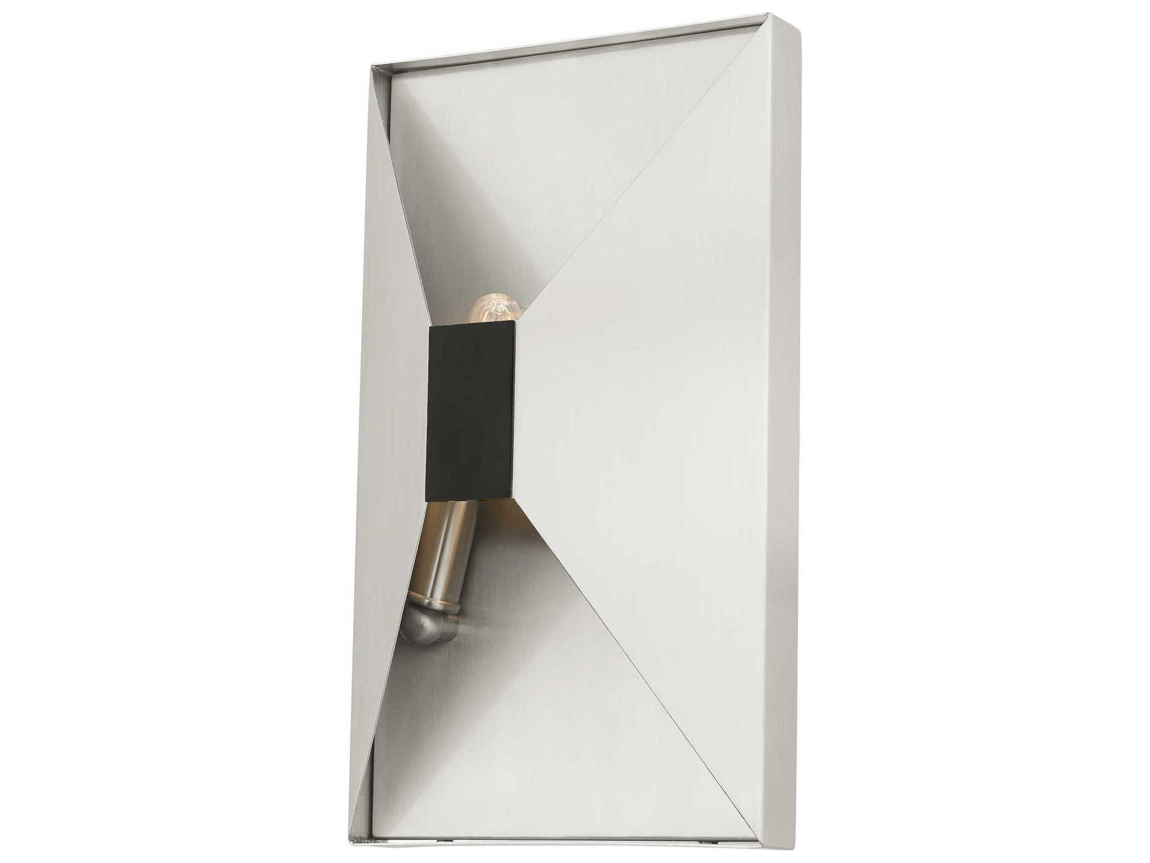 Livex Lighting Lexford 2-Light Brushed Nickel Wall Sconce