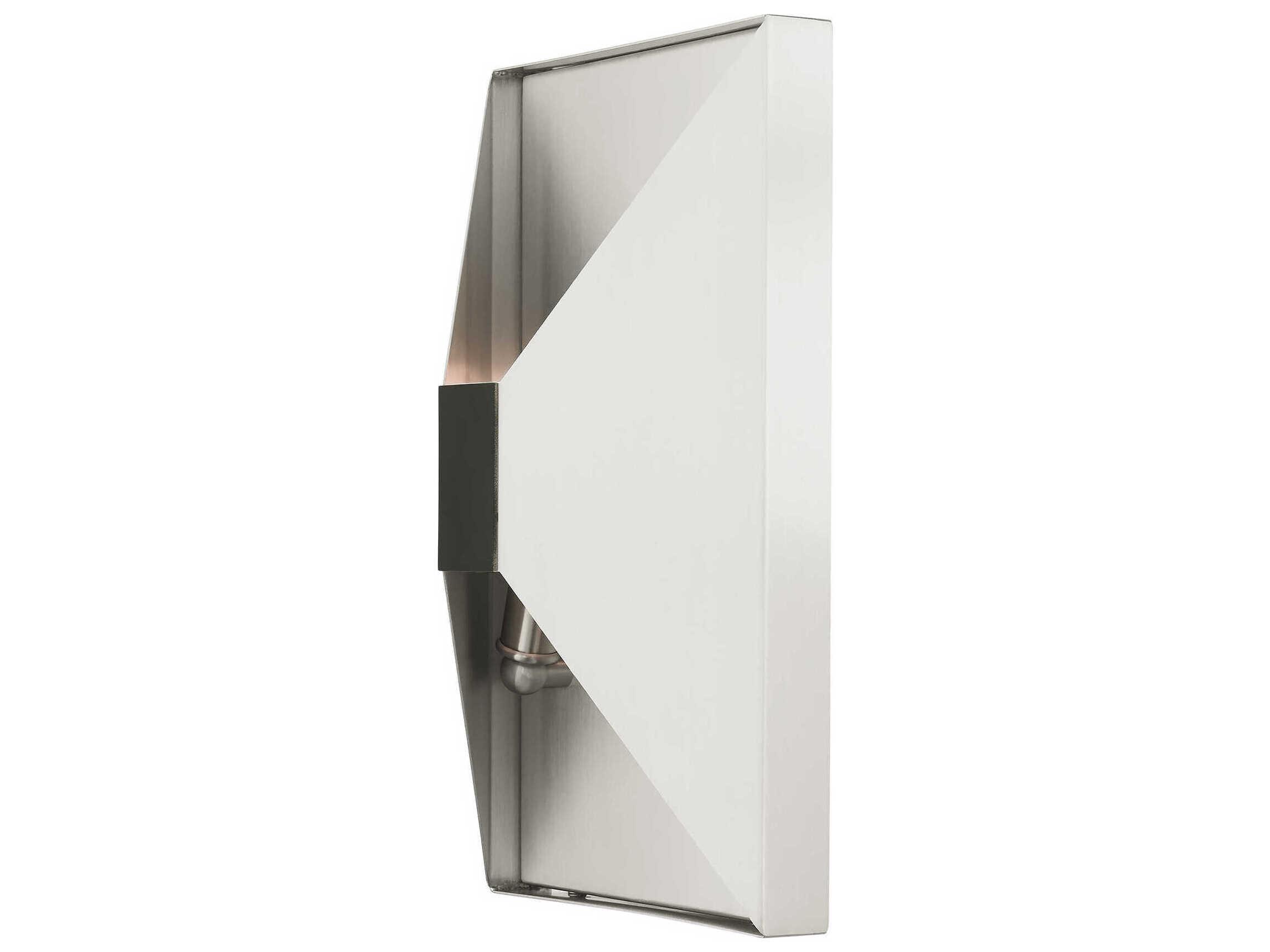 Livex Lighting Lexford 2-Light Brushed Nickel Wall Sconce