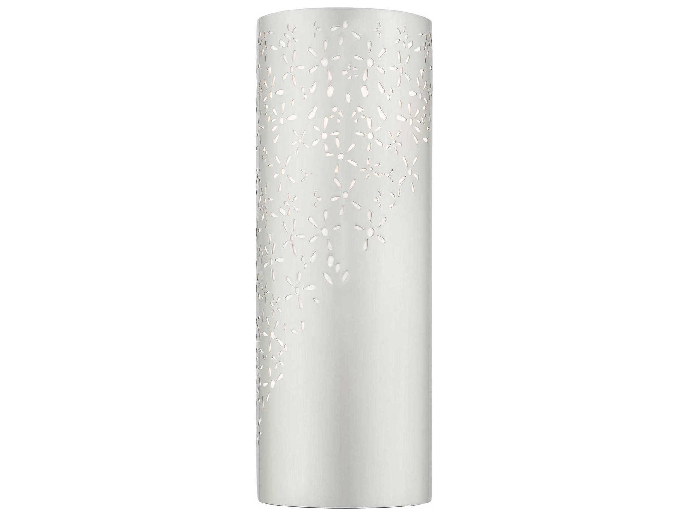 Livex Lighting Noria 2-Light Brushed Nickel Wall Sconce