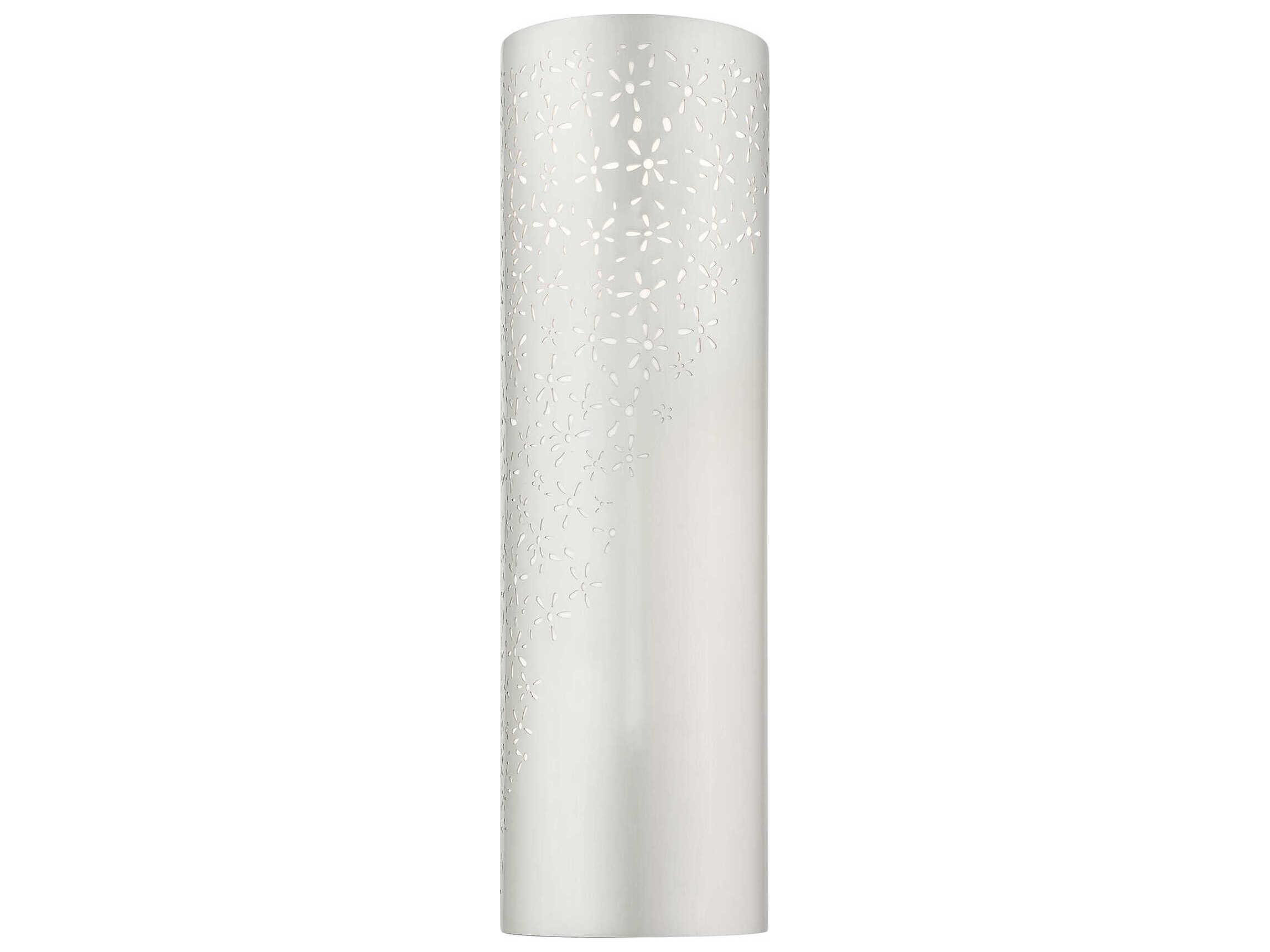 Livex Lighting Noria 2-Light Brushed Nickel Wall Sconce