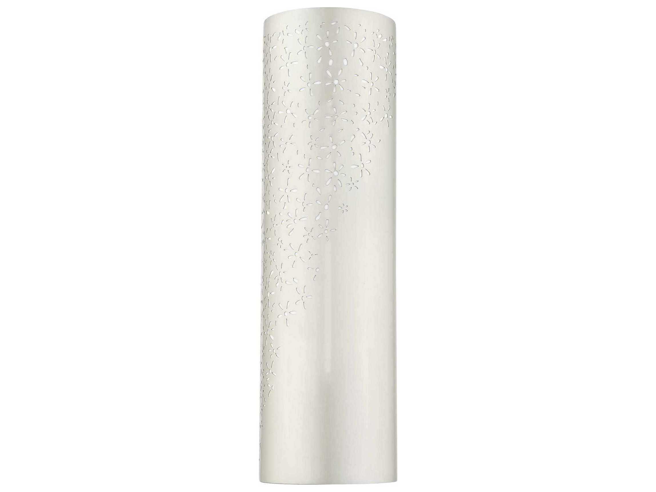 Livex Lighting Noria 2-Light Brushed Nickel Wall Sconce