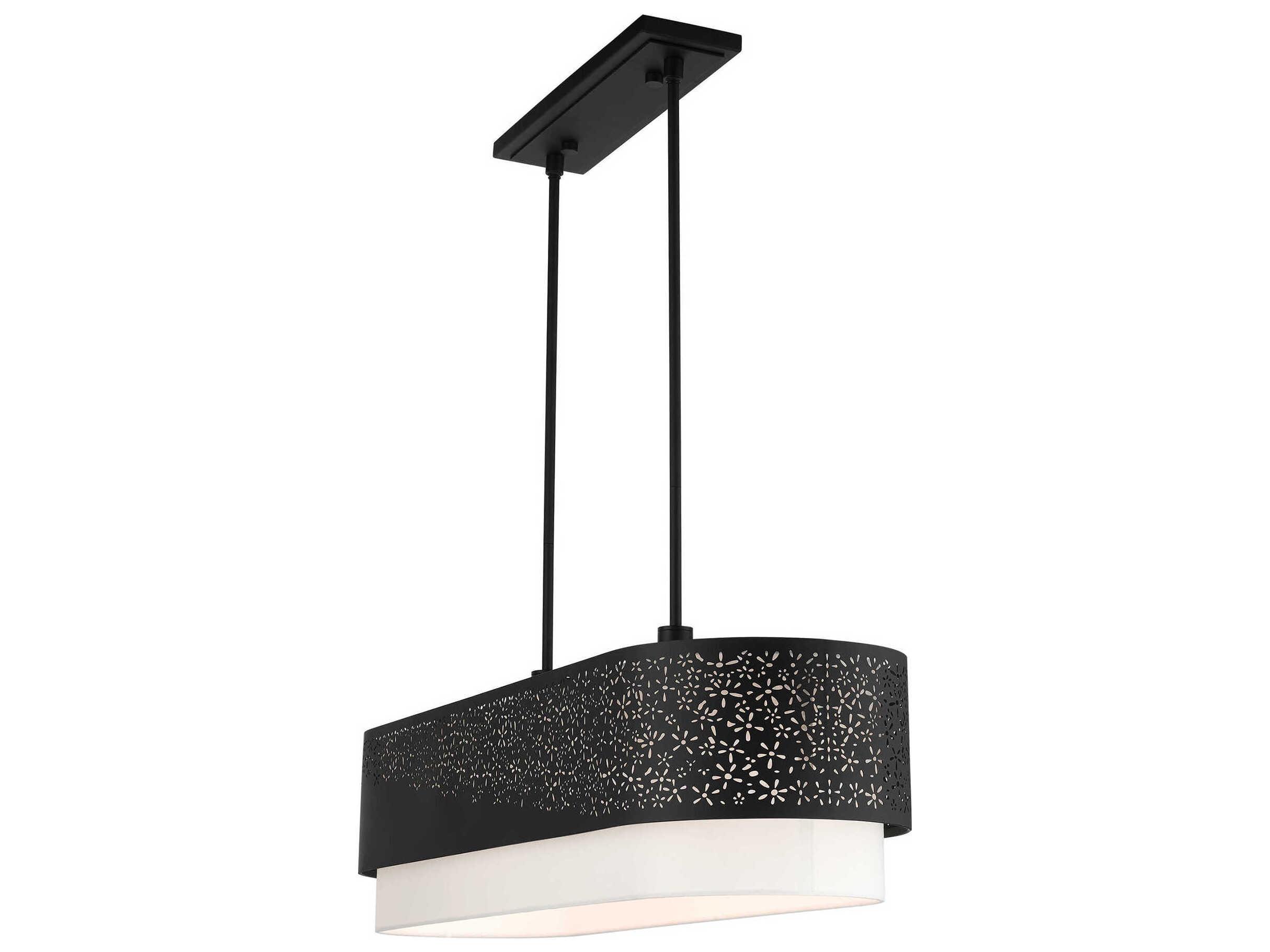 Livex Lighting Noria 6-Light Black Island Pendant