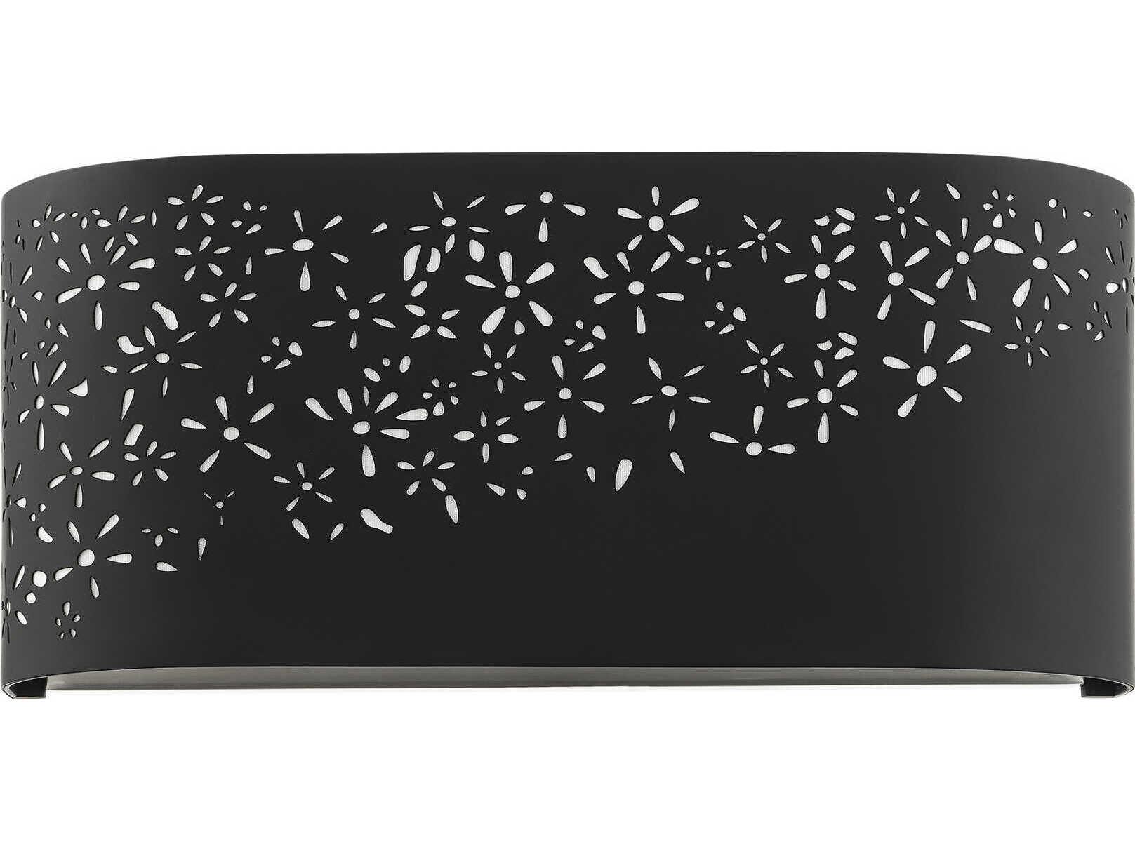 Livex Lighting Noria 2-Light Black Wall Sconce