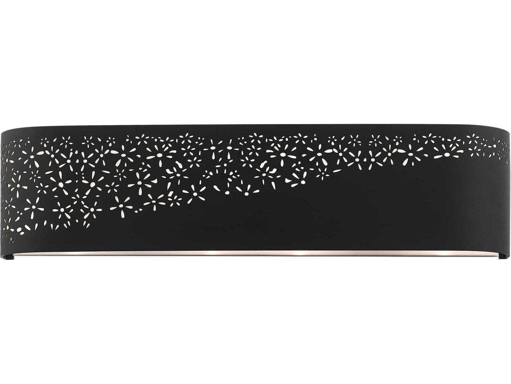 Livex Lighting Noria 4-Light Black Vanity Light