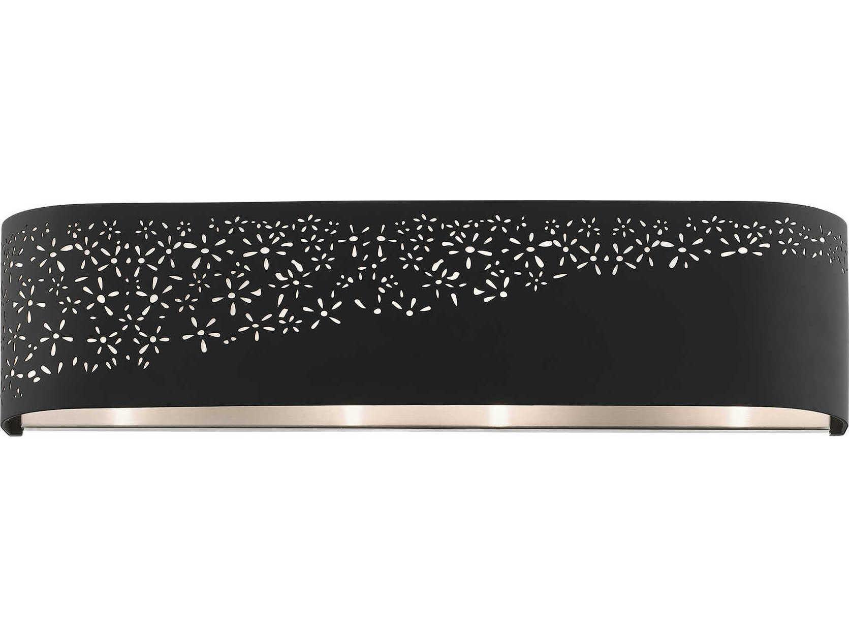 Livex Lighting Noria 4-Light Black Vanity Light