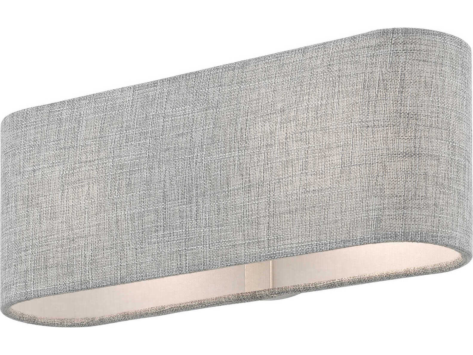 Livex Lighting Dakota 2-Light Brushed Nickel Vanity Light