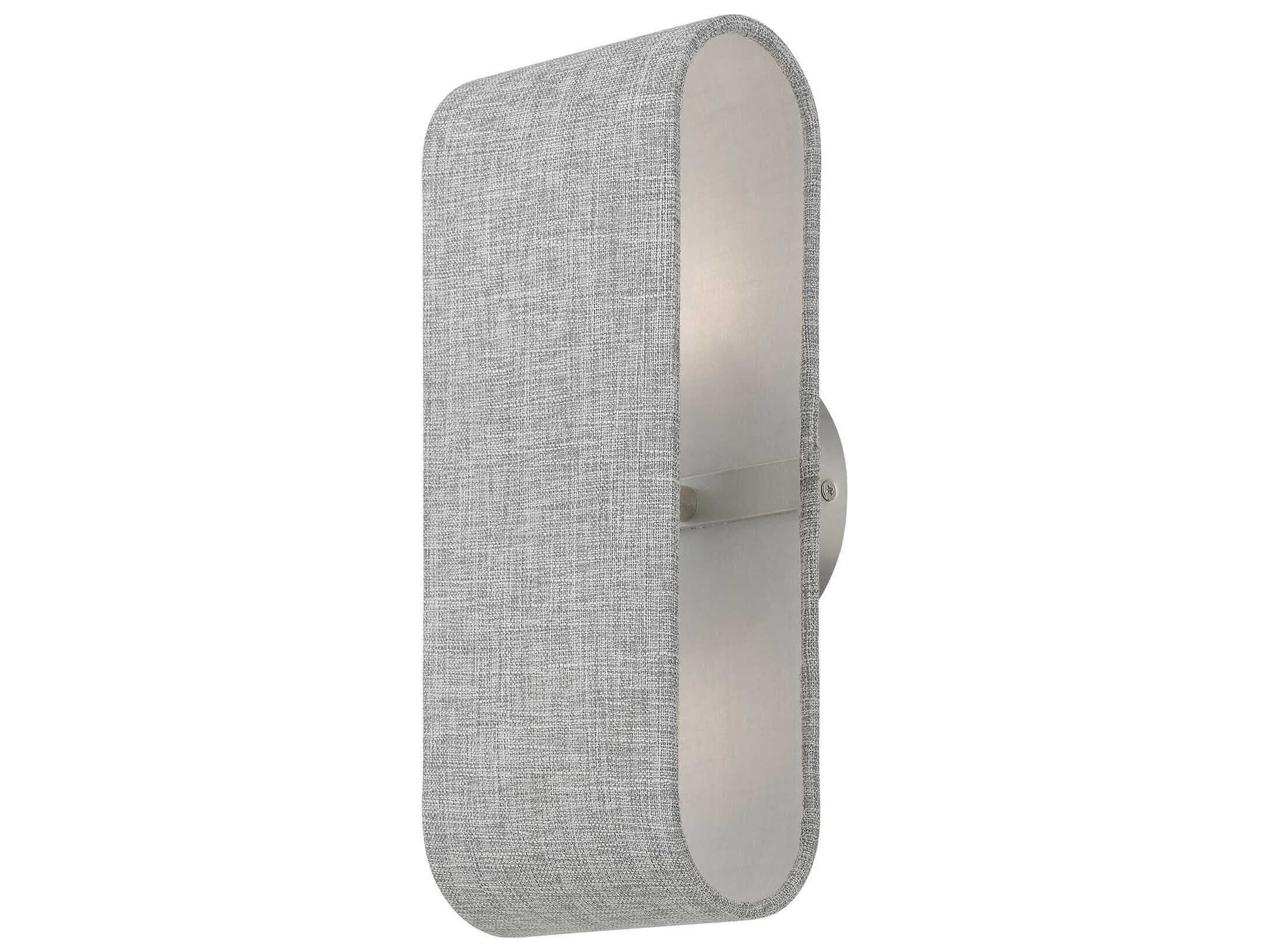 Livex Lighting Dakota 2-Light Brushed Nickel Vanity Light