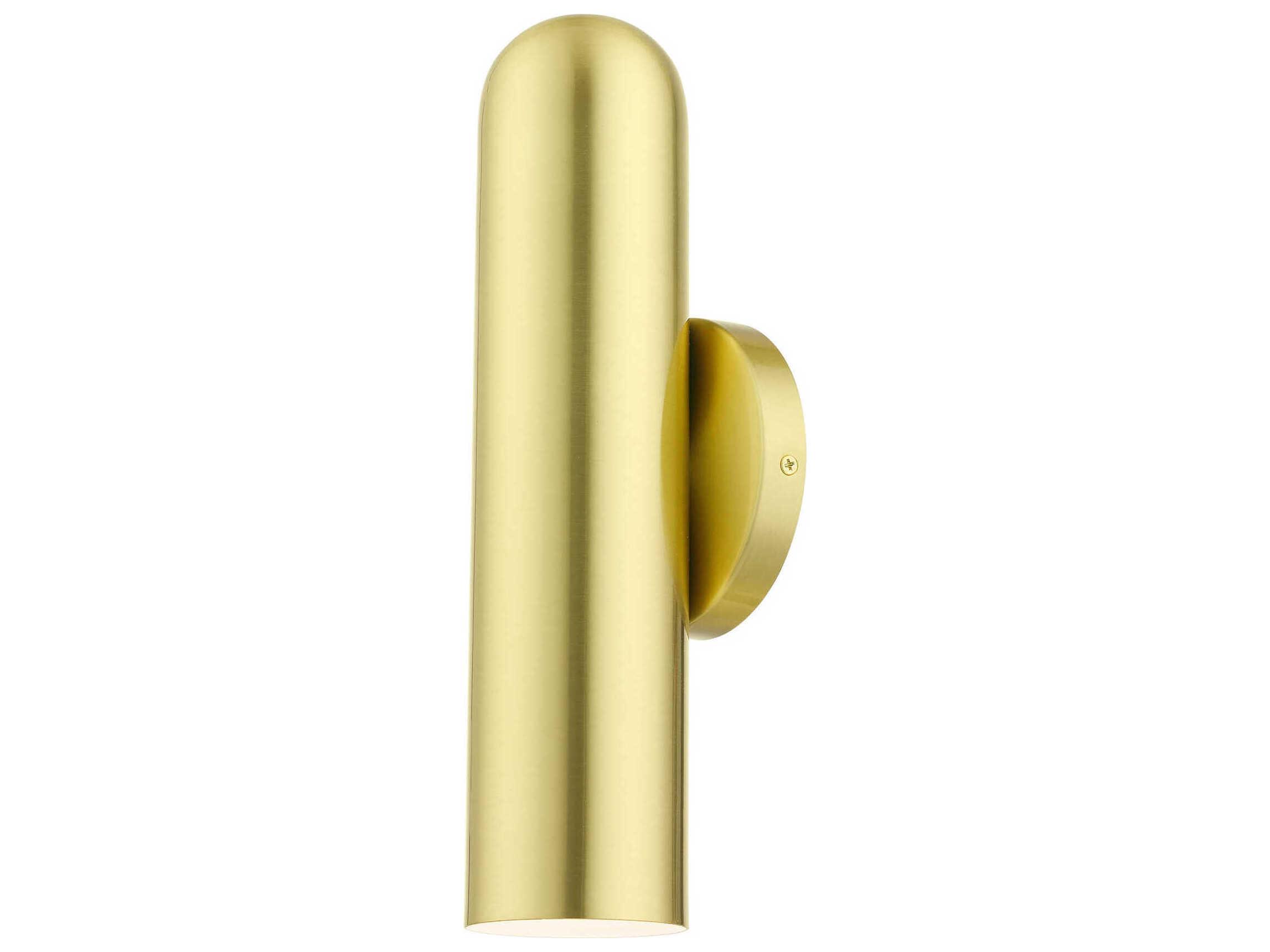 Livex Lighting Ardmore 1-Light Satin Brass Wall Sconce