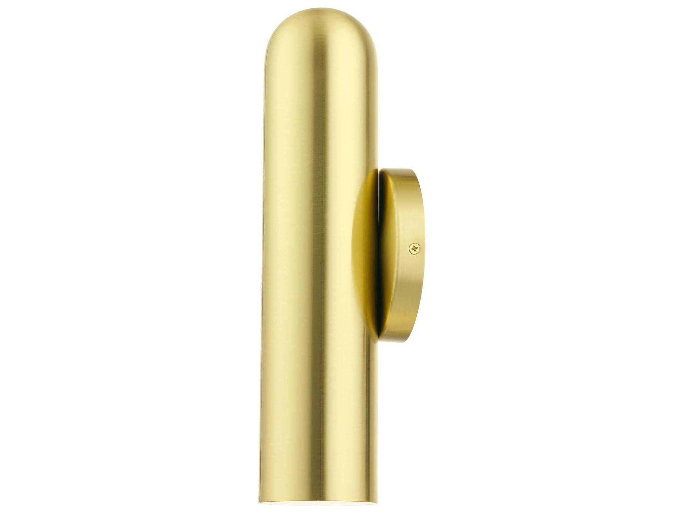 Livex Lighting Ardmore 1-Light Satin Brass Wall Sconce