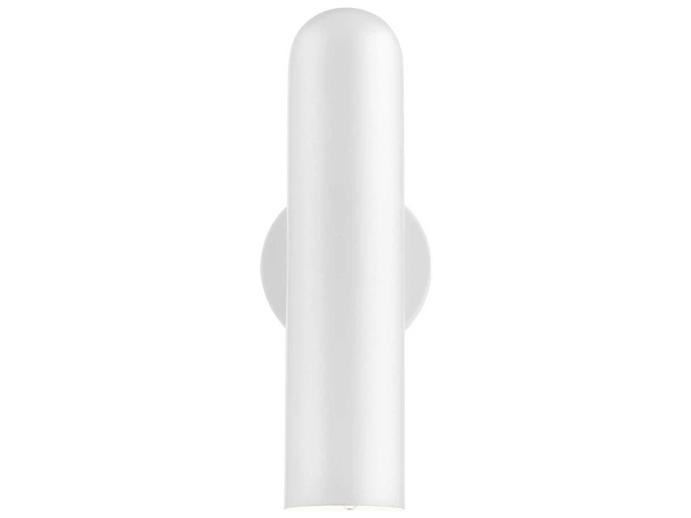 Livex Lighting Ardmore 1-Light Shiny White Wall Sconce