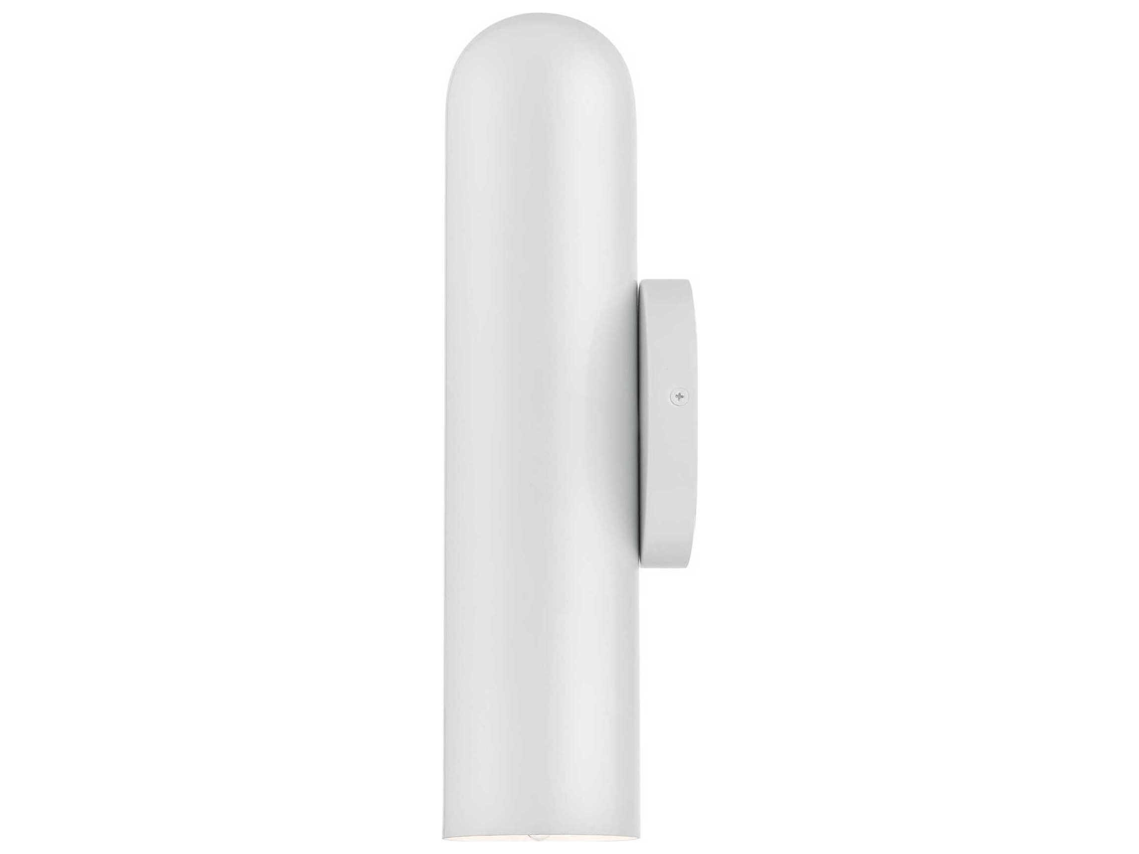 Livex Lighting Ardmore 1-Light Shiny White Wall Sconce