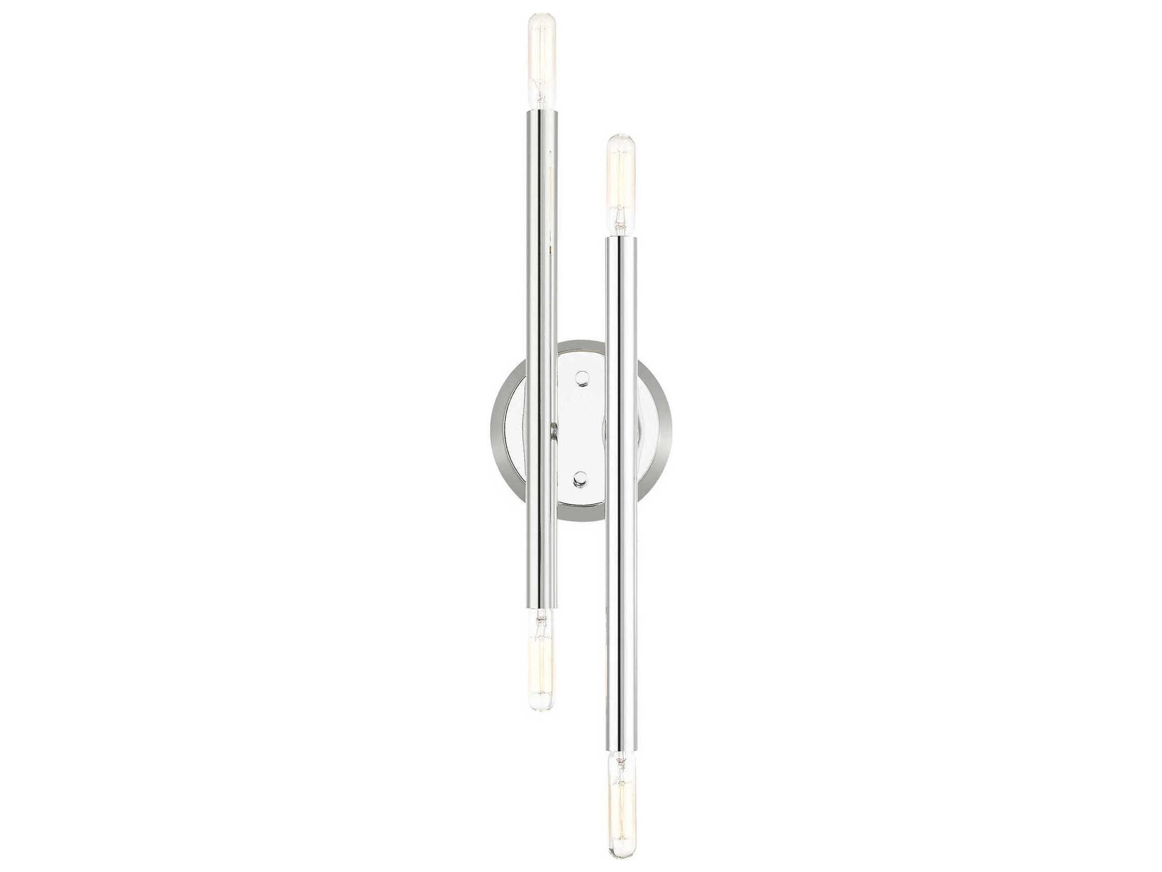 Livex Lighting Soho 4-Light Polished Chrome Wall Sconce