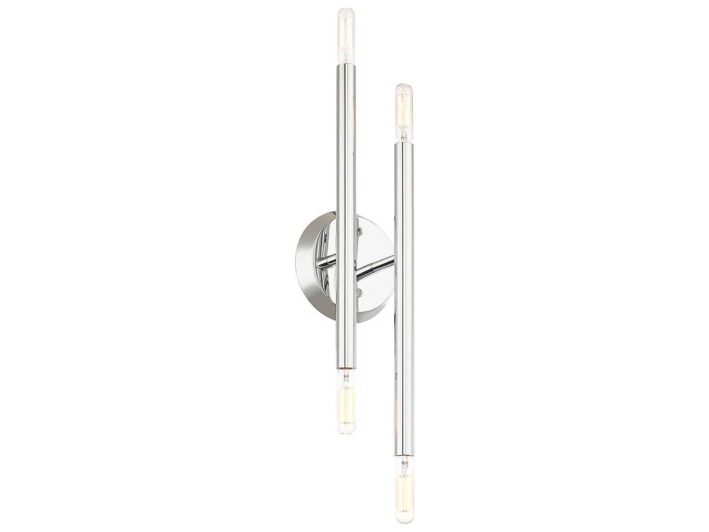Livex Lighting Soho 4-Light Polished Chrome Wall Sconce
