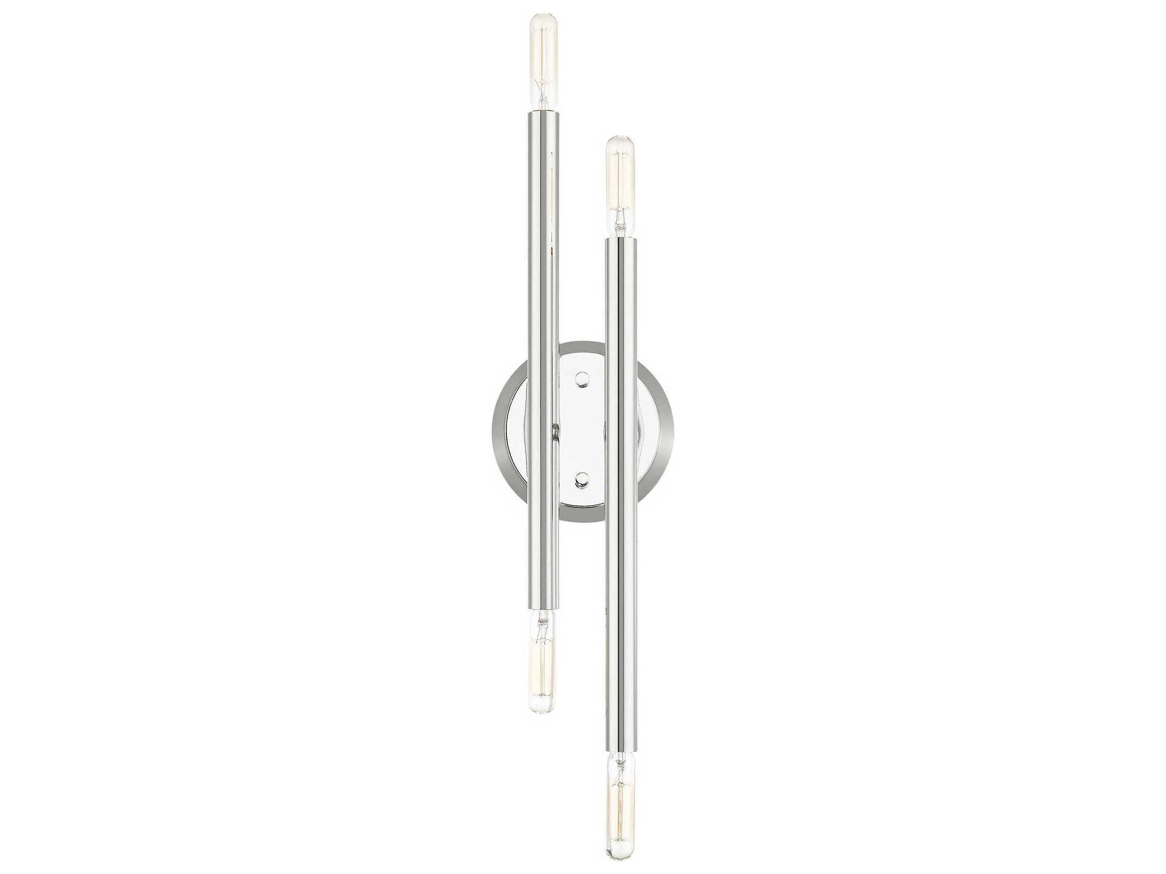 Livex Lighting Soho 4-Light Polished Chrome Wall Sconce
