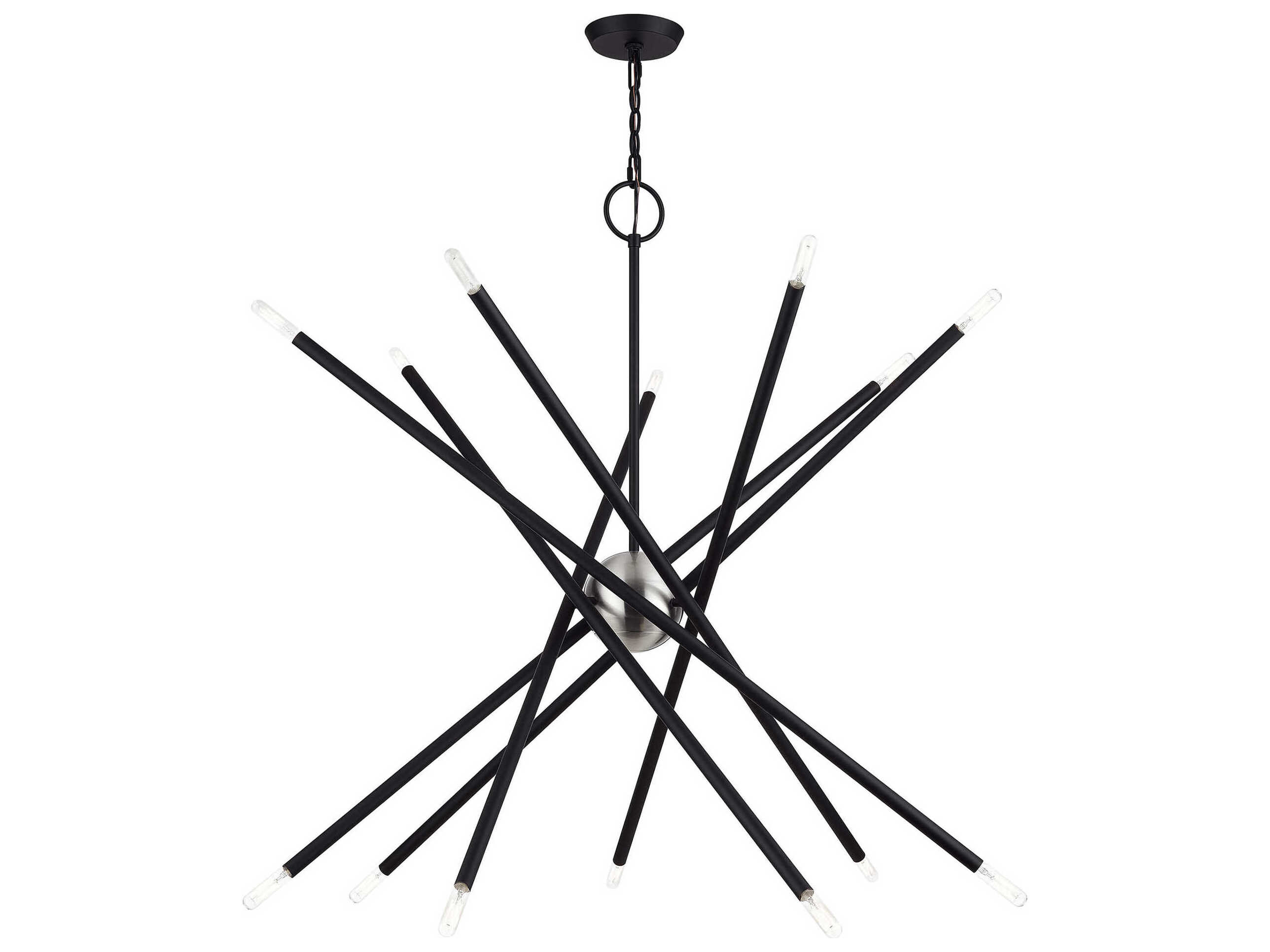 Livex Lighting Soho 14-Light Black Chandelier