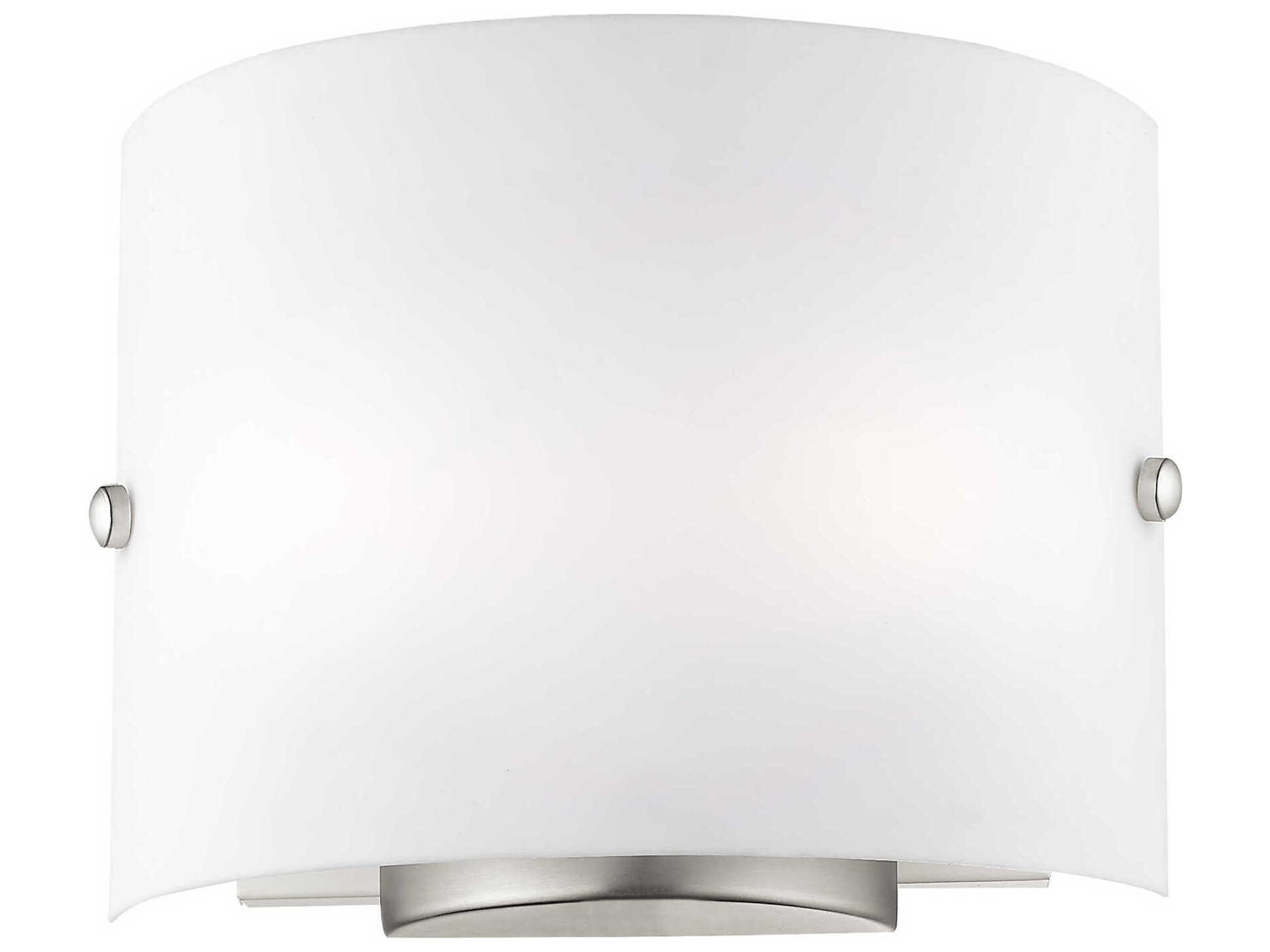 Livex Lighting 2-Light Brushed Nickel Wall Sconce