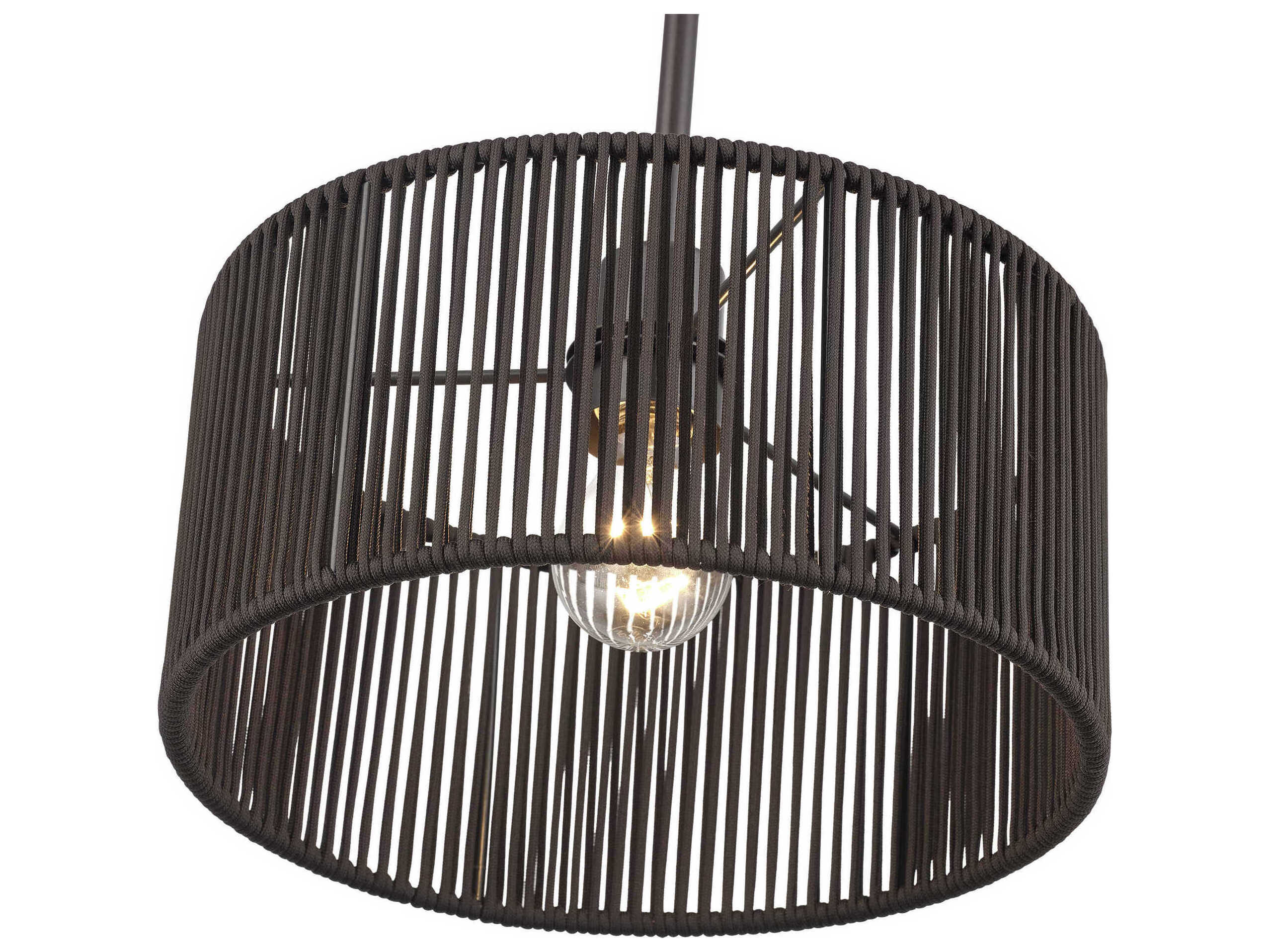 Livex Lighting Acordia 1-Light English Bronze Round Mini Pendant