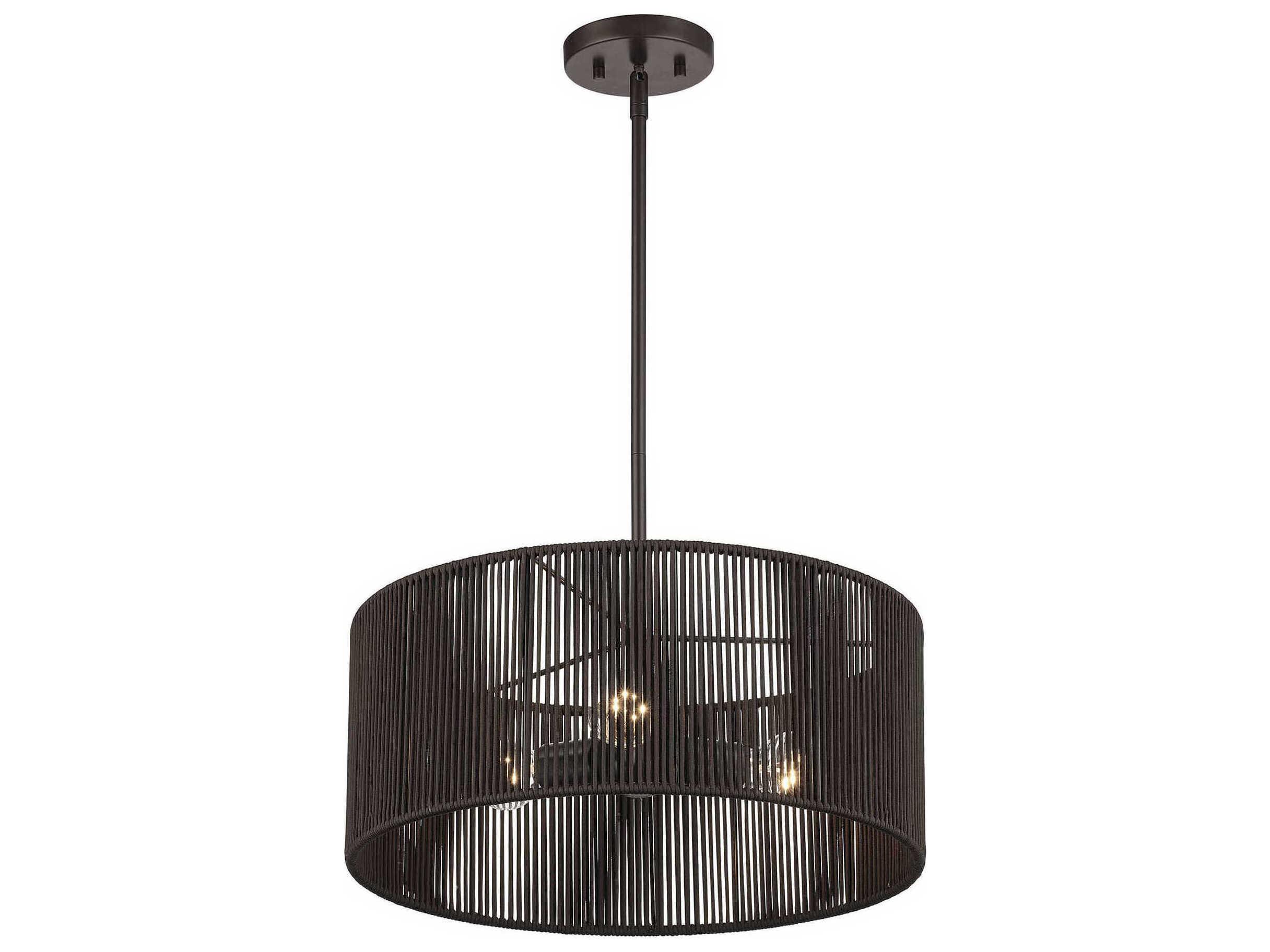 Livex Lighting Acordia 3-Light English Bronze Round Pendant