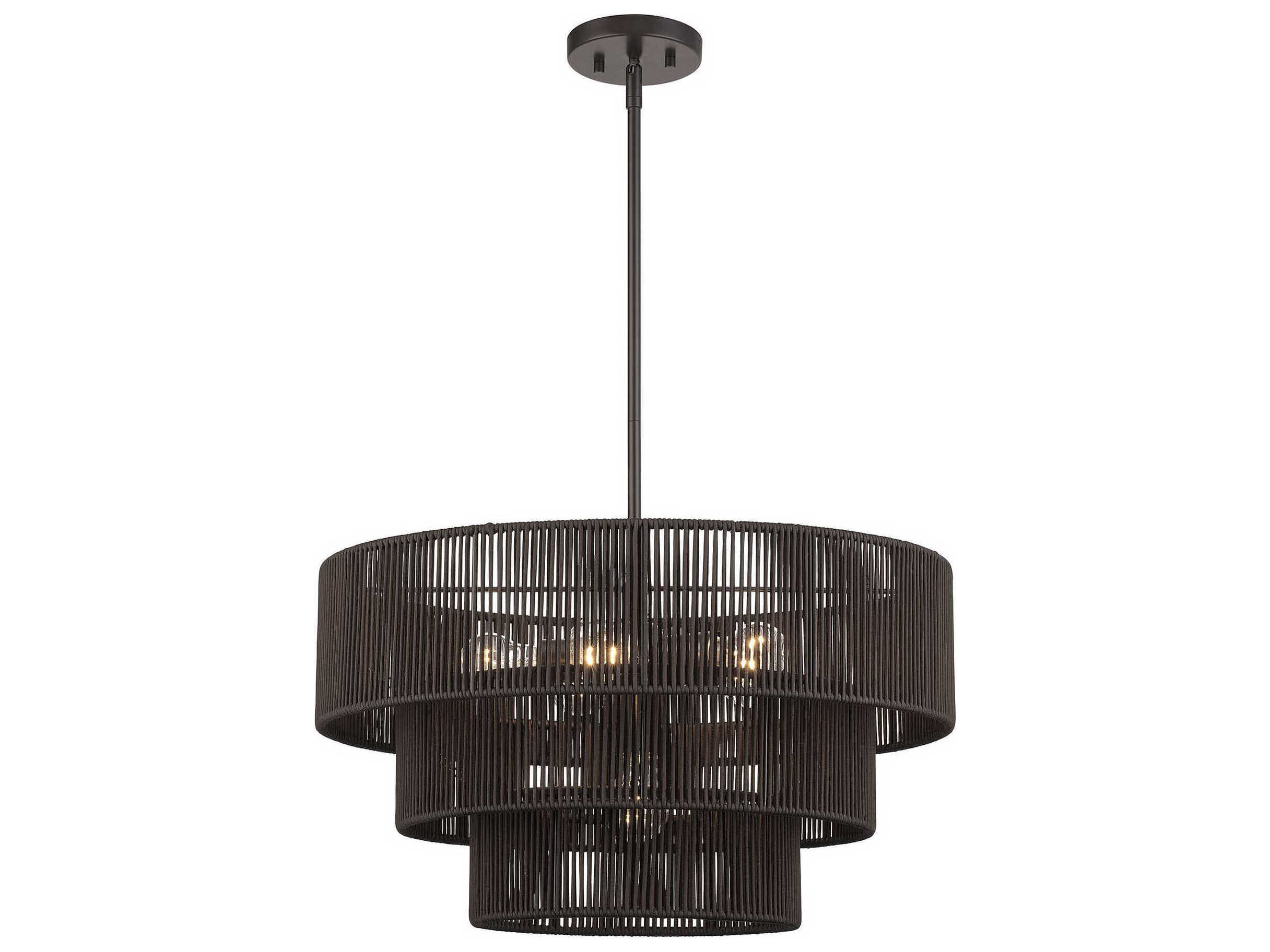 Livex Lighting Acordia 6-Light English Bronze Pendant